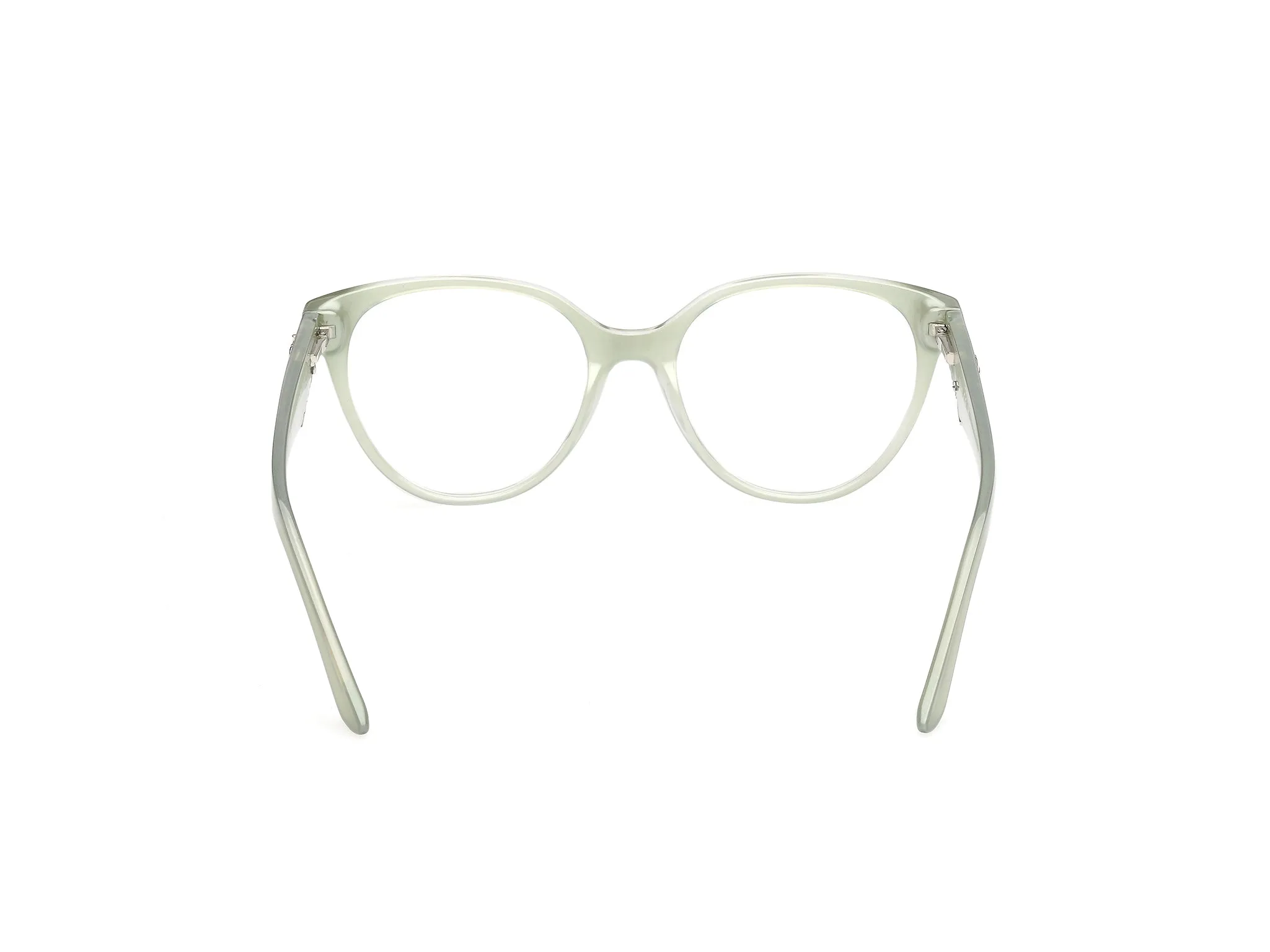 Guess GU50388 95 Montature da vista Iniettato Verde Rotonda Normale - immagine 4