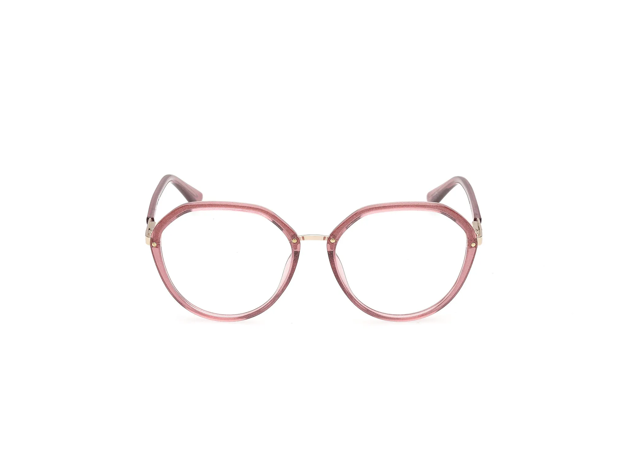 Guess GU50387 74 Montature da vista Iniettato Rosa Rotonda Normale - immagine 2