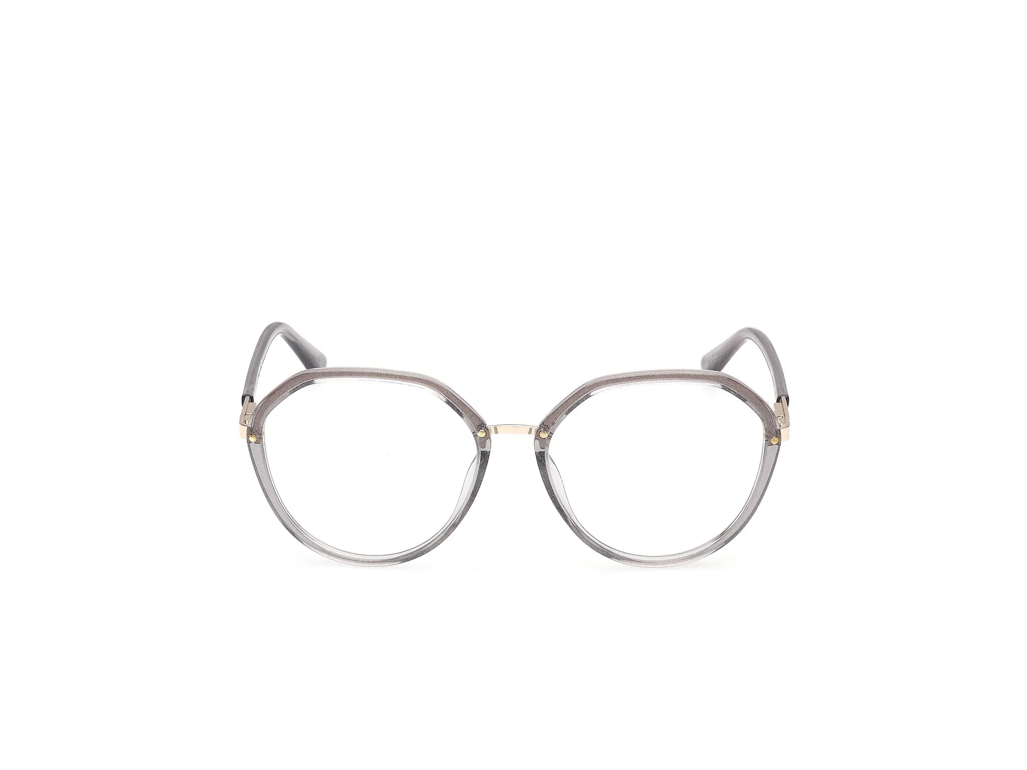 Guess GU50387 20 Montature da vista Iniettato Grigio Rotonda Normale - immagine 2