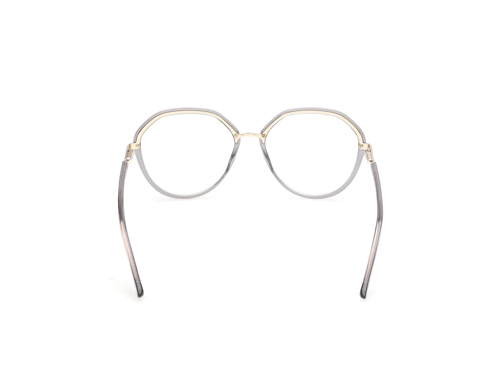 Guess GU50387 20 Montature da vista Iniettato Grigio Rotonda Normale - immagine 4