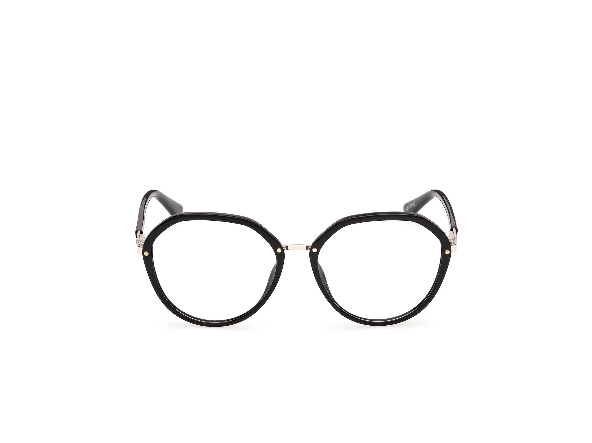 Guess GU50387 1 Montature da vista Iniettato Nero Rotonda Normale - immagine 2