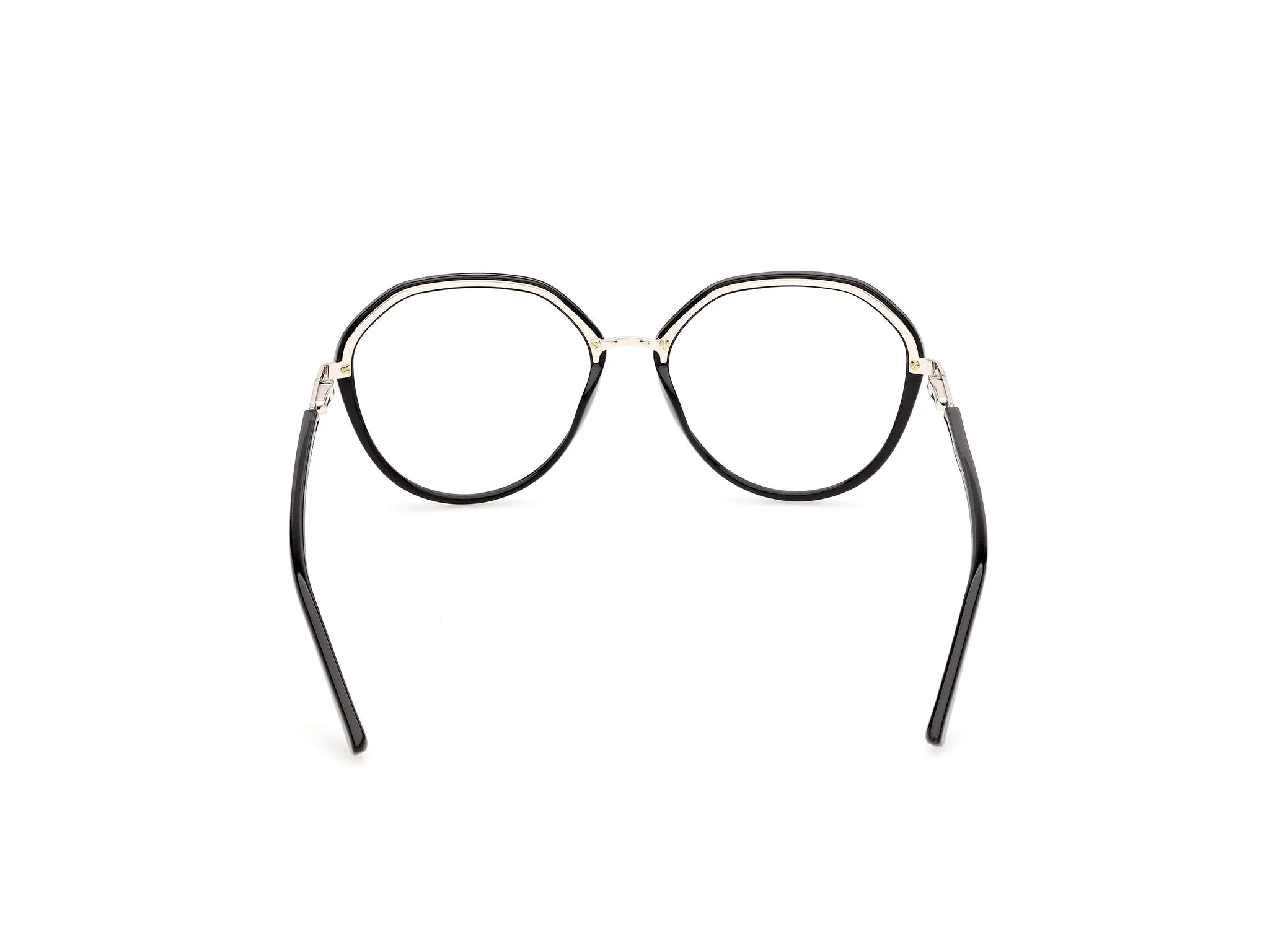 Guess GU50387 1 Montature da vista Iniettato Nero Rotonda Normale - immagine 4