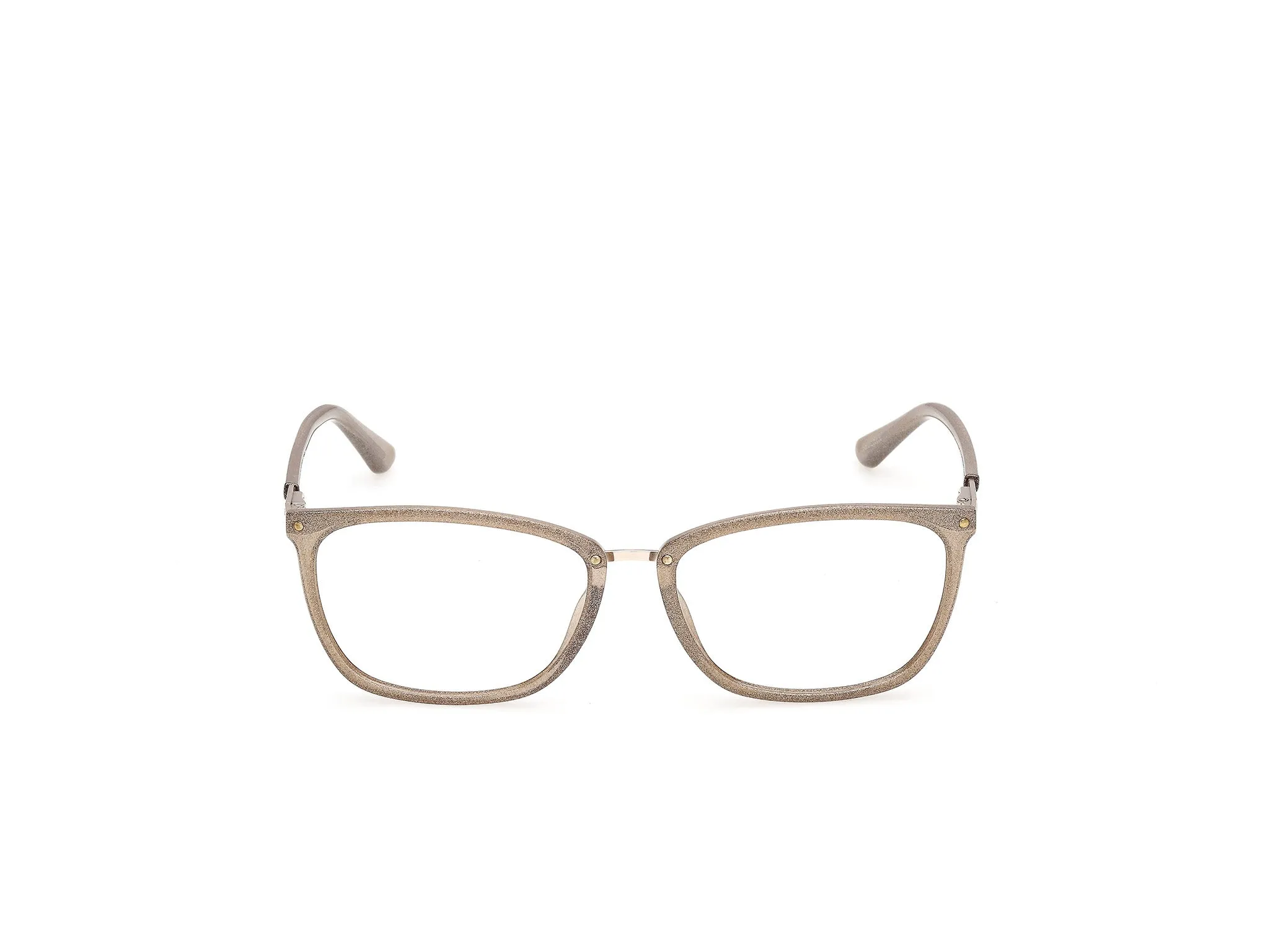 Guess GU50386 59 Montature da vista Iniettato Beige Squadrata Normale - immagine 2