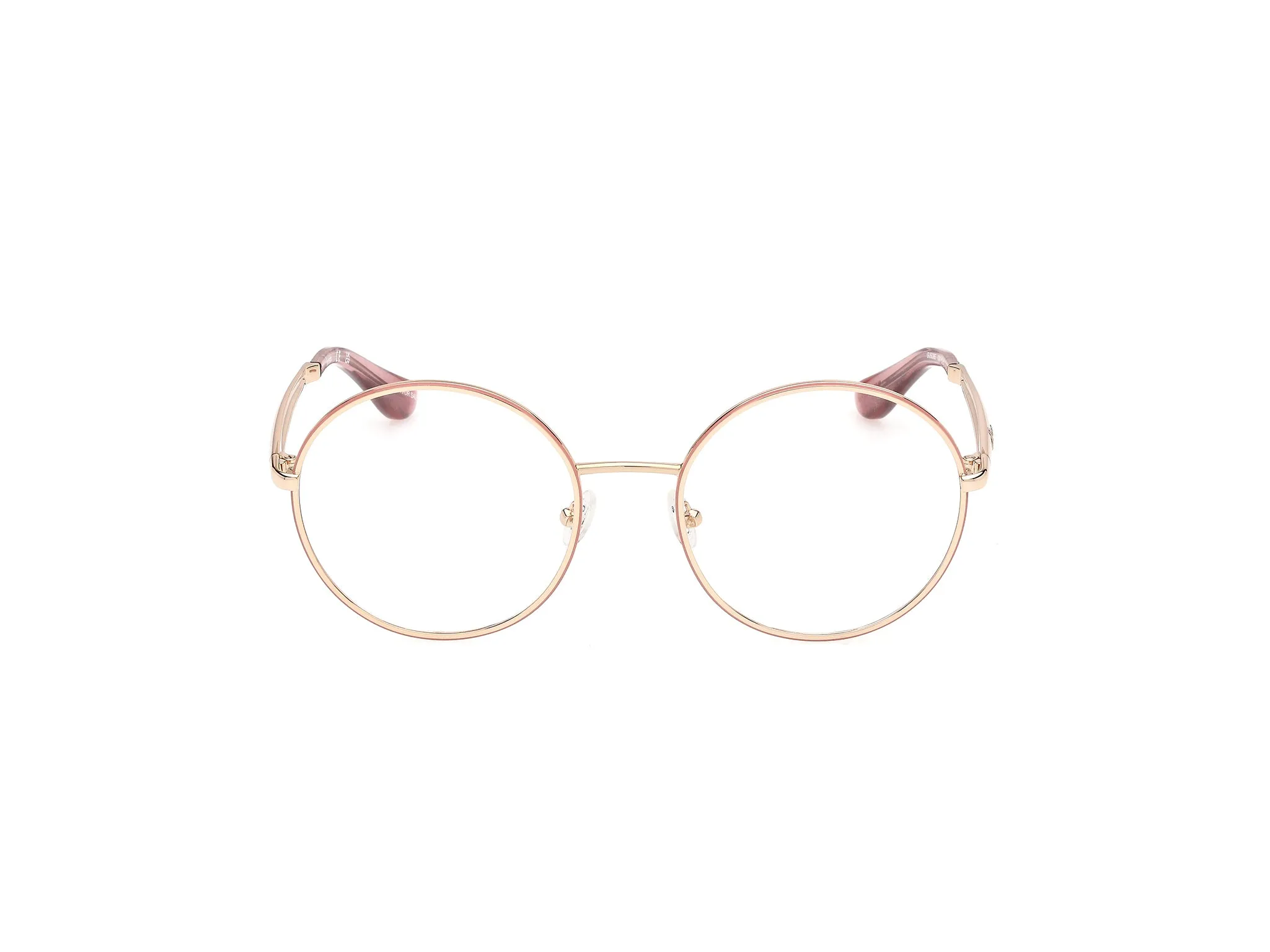 Guess GU50385 74 Montature da vista Metallo Oro Rotonda Normale - immagine 2