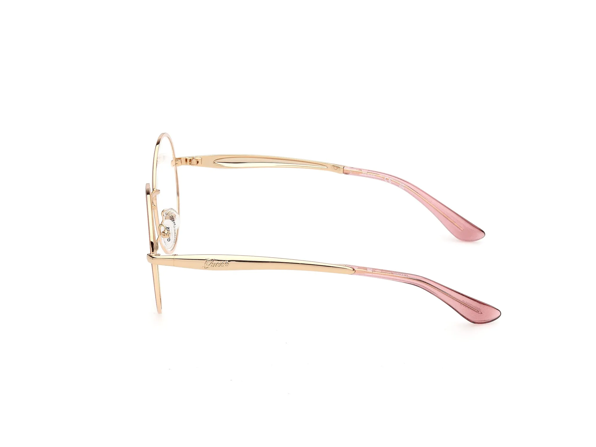 Guess GU50385 74 Montature da vista Metallo Oro Rotonda Normale - immagine 3
