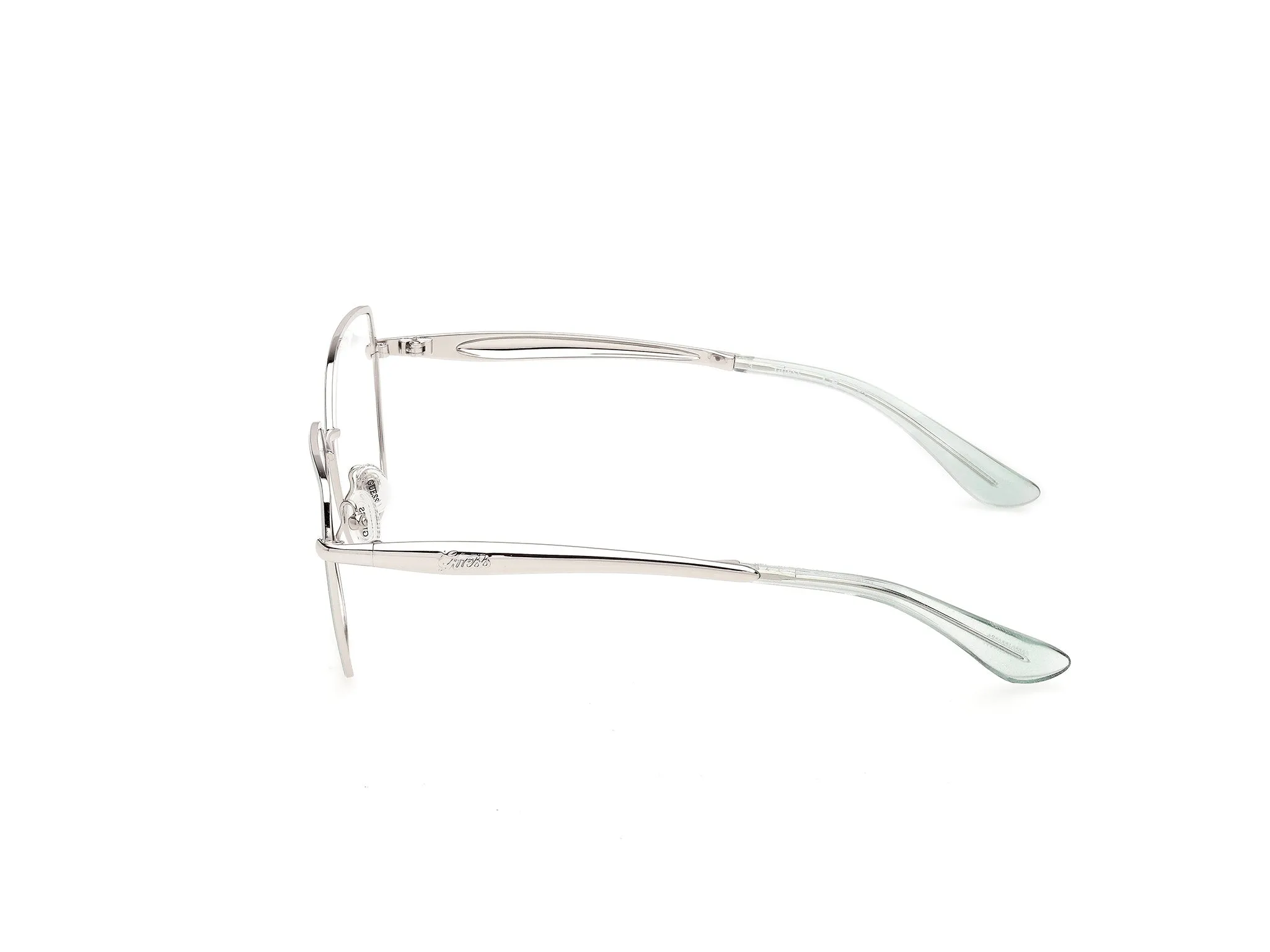 Guess GU50384 95 Montature da vista Metallo Grigio Squadrata Normale - immagine 3