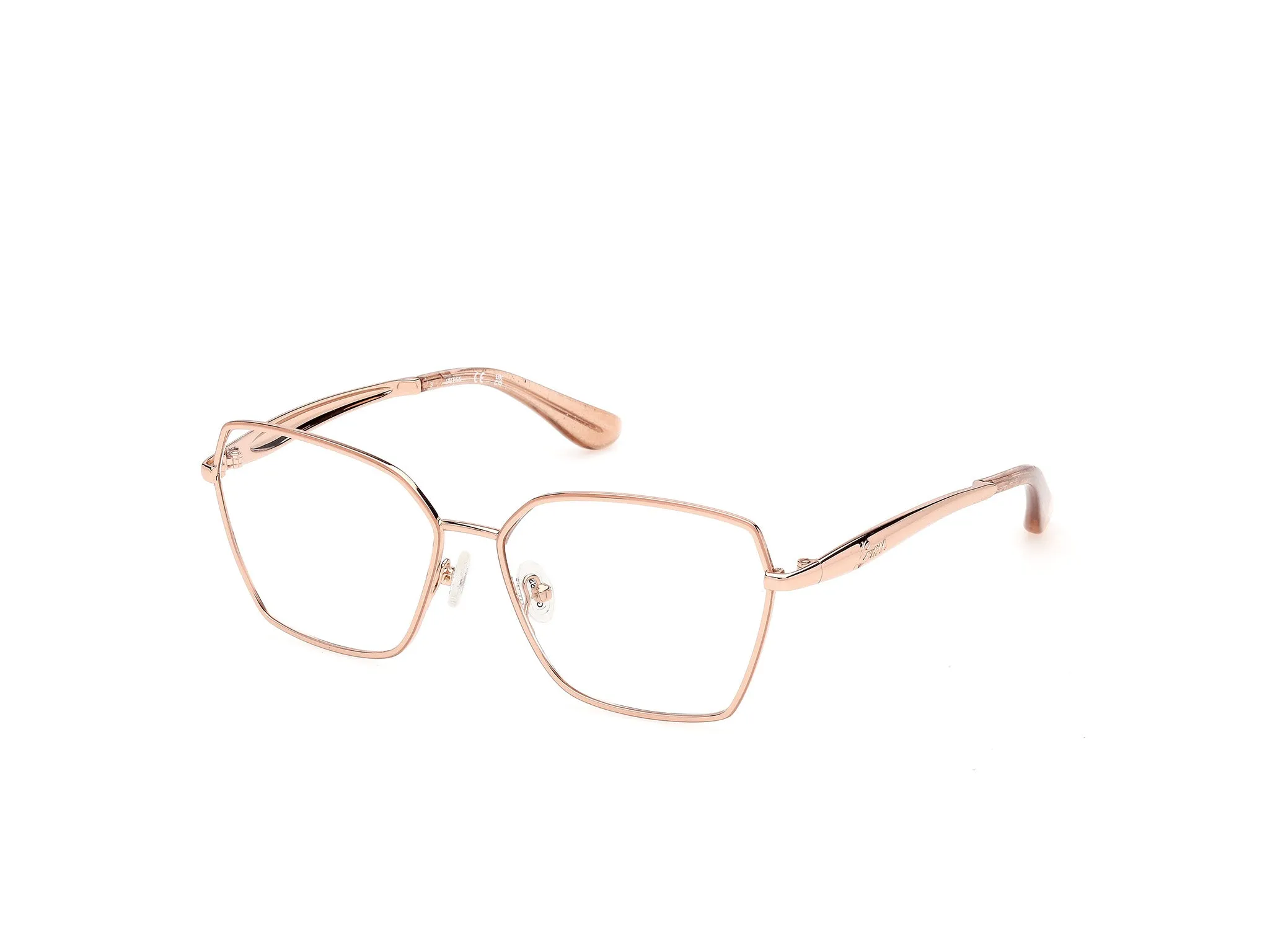 Guess GU50384 28 Montature da vista Metallo Oro Squadrata Normale - immagine 1