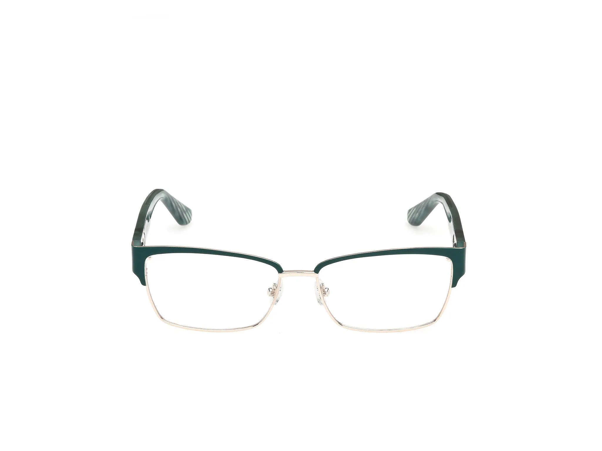 Guess GU50383 97 Montature da vista Metallo Verde Squadrata Normale - immagine 2