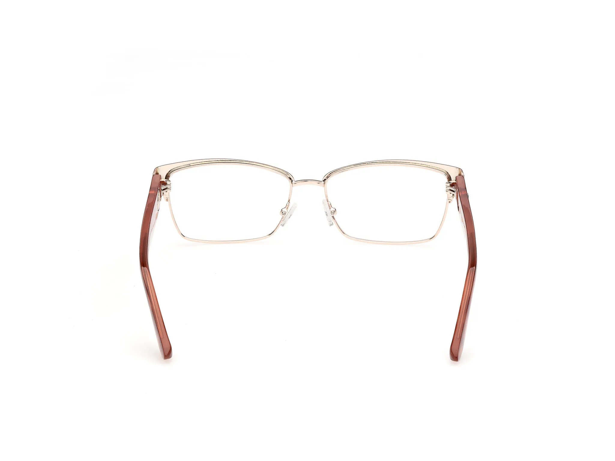 Guess GU50383 67 Montature da vista Metallo Rosso Squadrata Normale - immagine 4