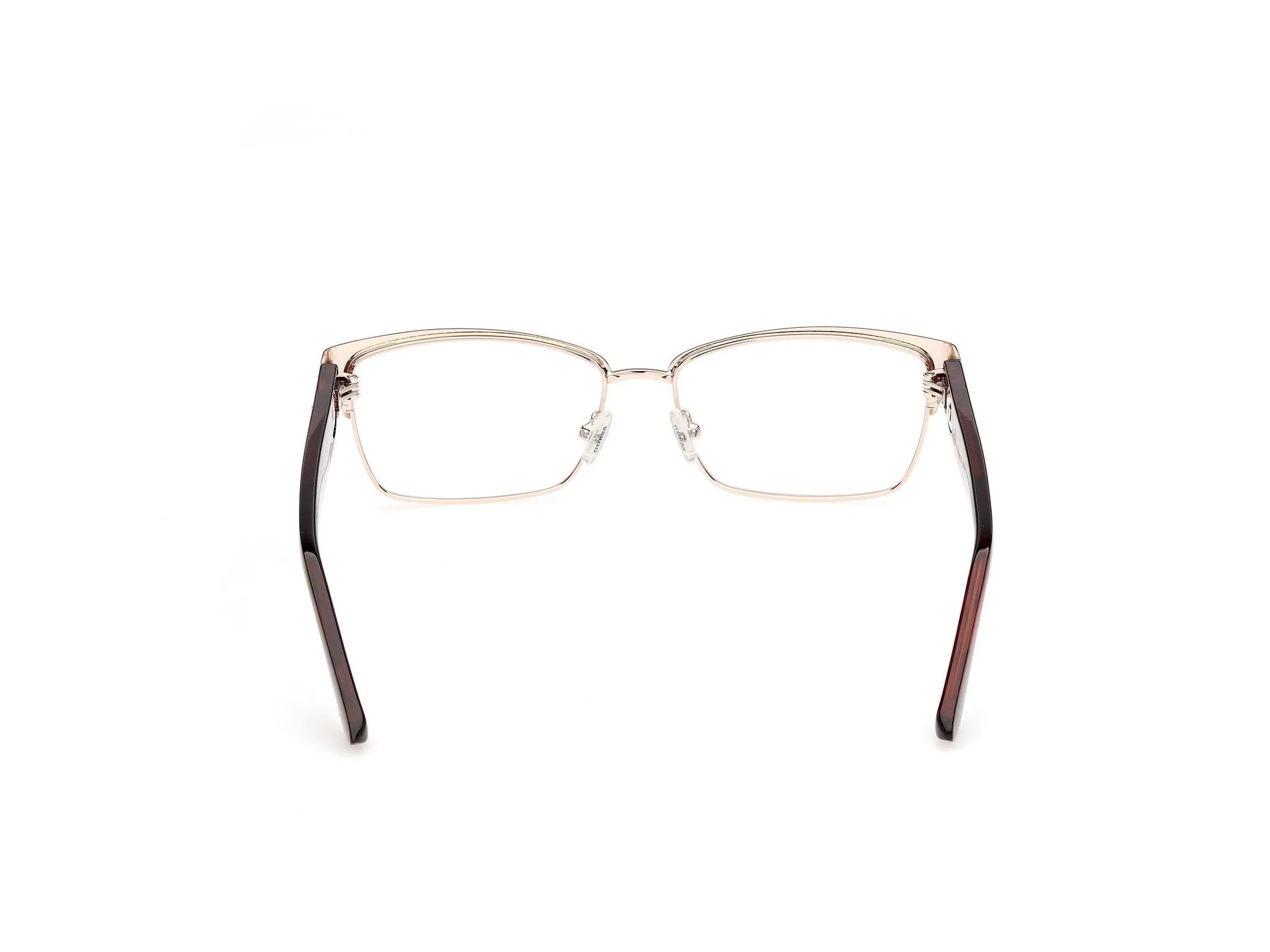 Guess GU50383 49 Montature da vista Metallo Marrone Squadrata Normale - immagine 4