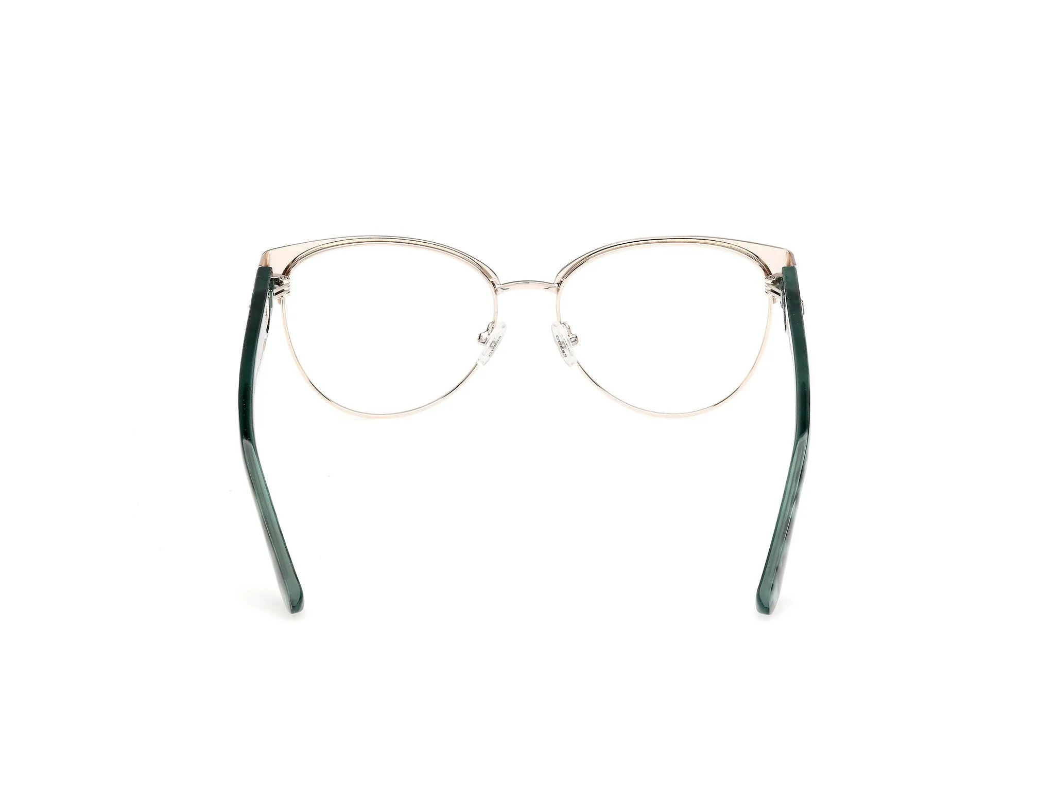 Guess GU50382 97 Montature da vista Metallo Verde Rotonda Normale - immagine 4