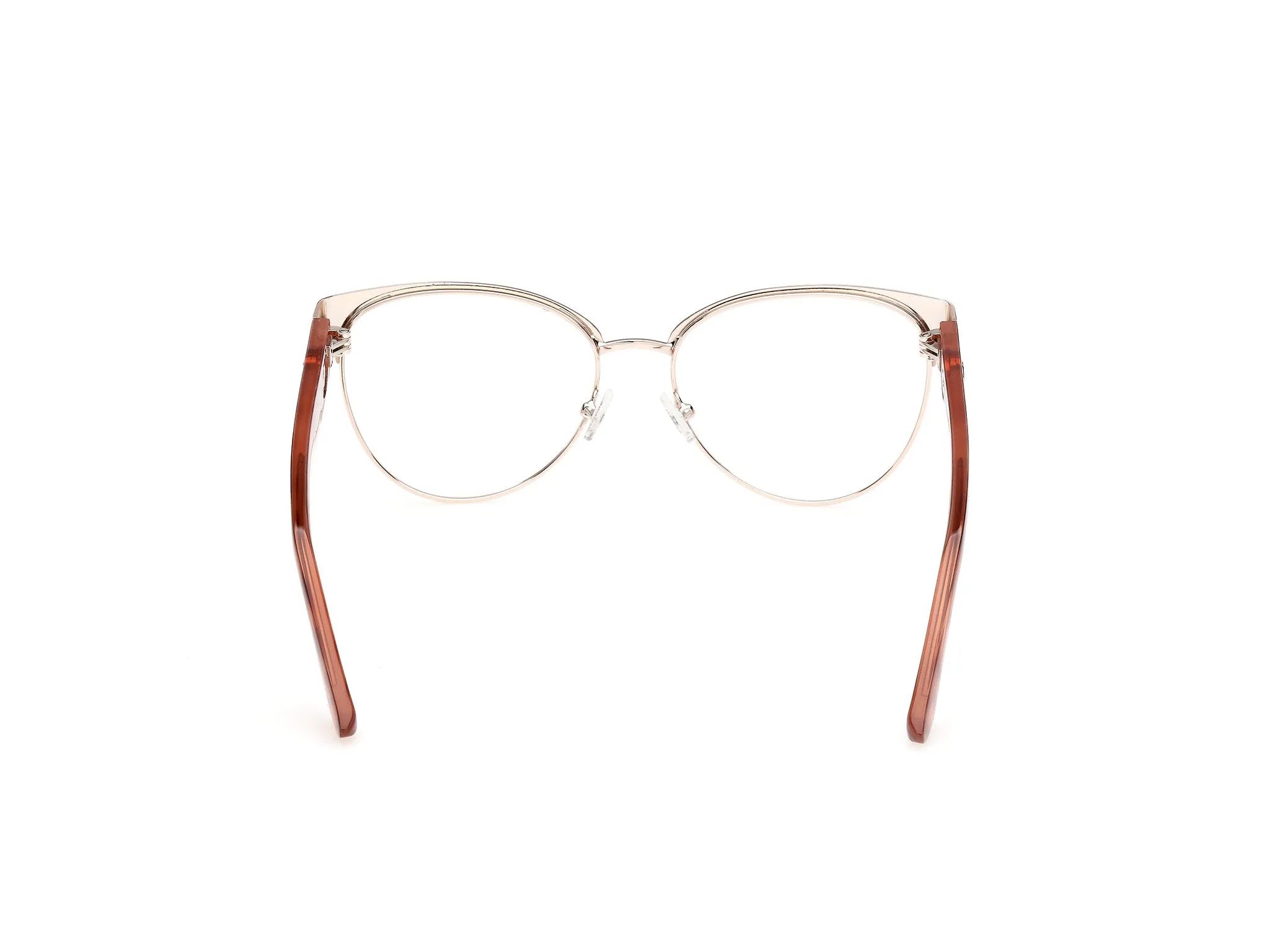 Guess GU50382 67 Montature da vista Metallo Rosso Rotonda Normale - immagine 4