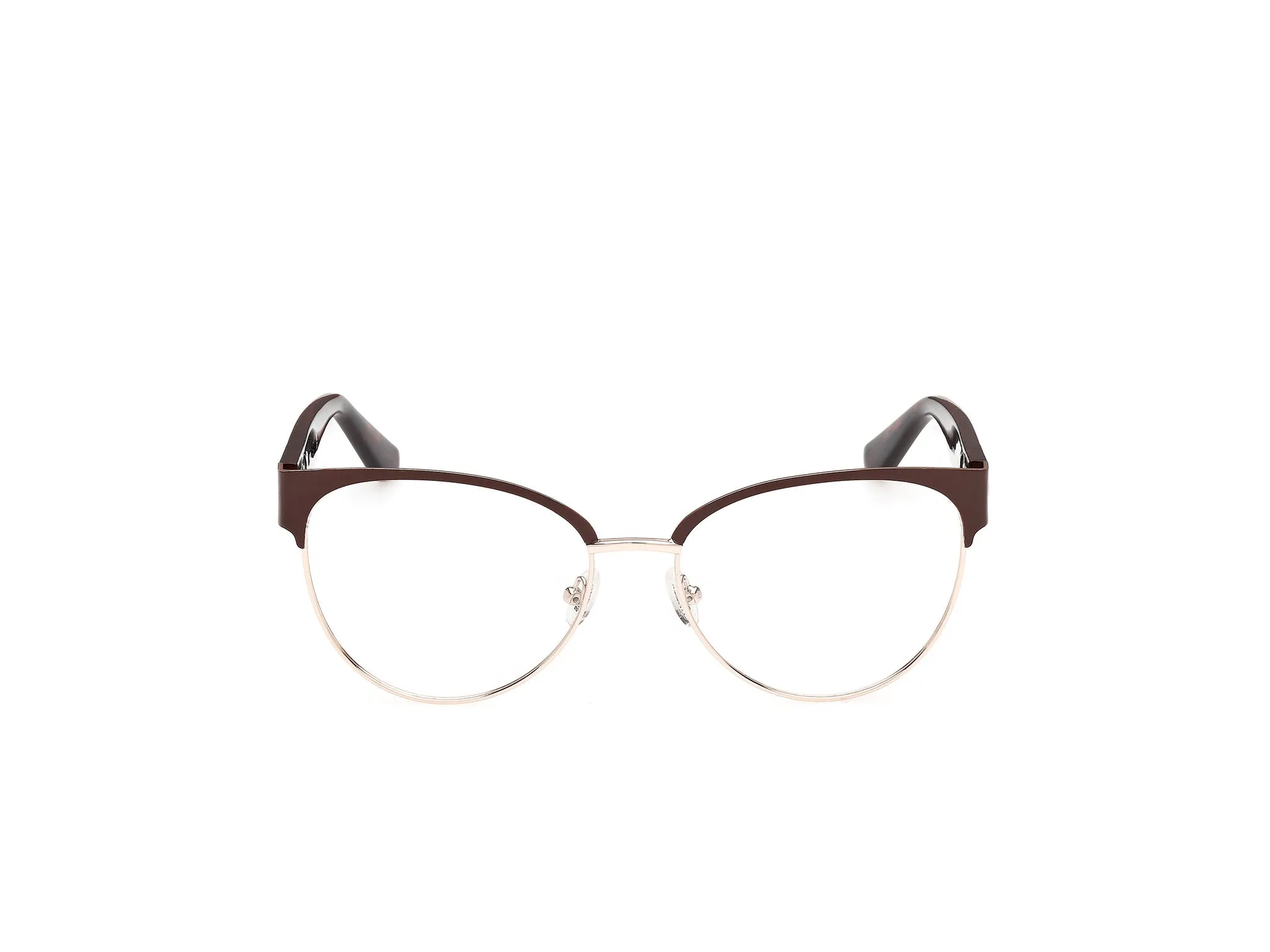 Guess GU50382 49 Montature da vista Metallo Marrone Rotonda Normale - immagine 2