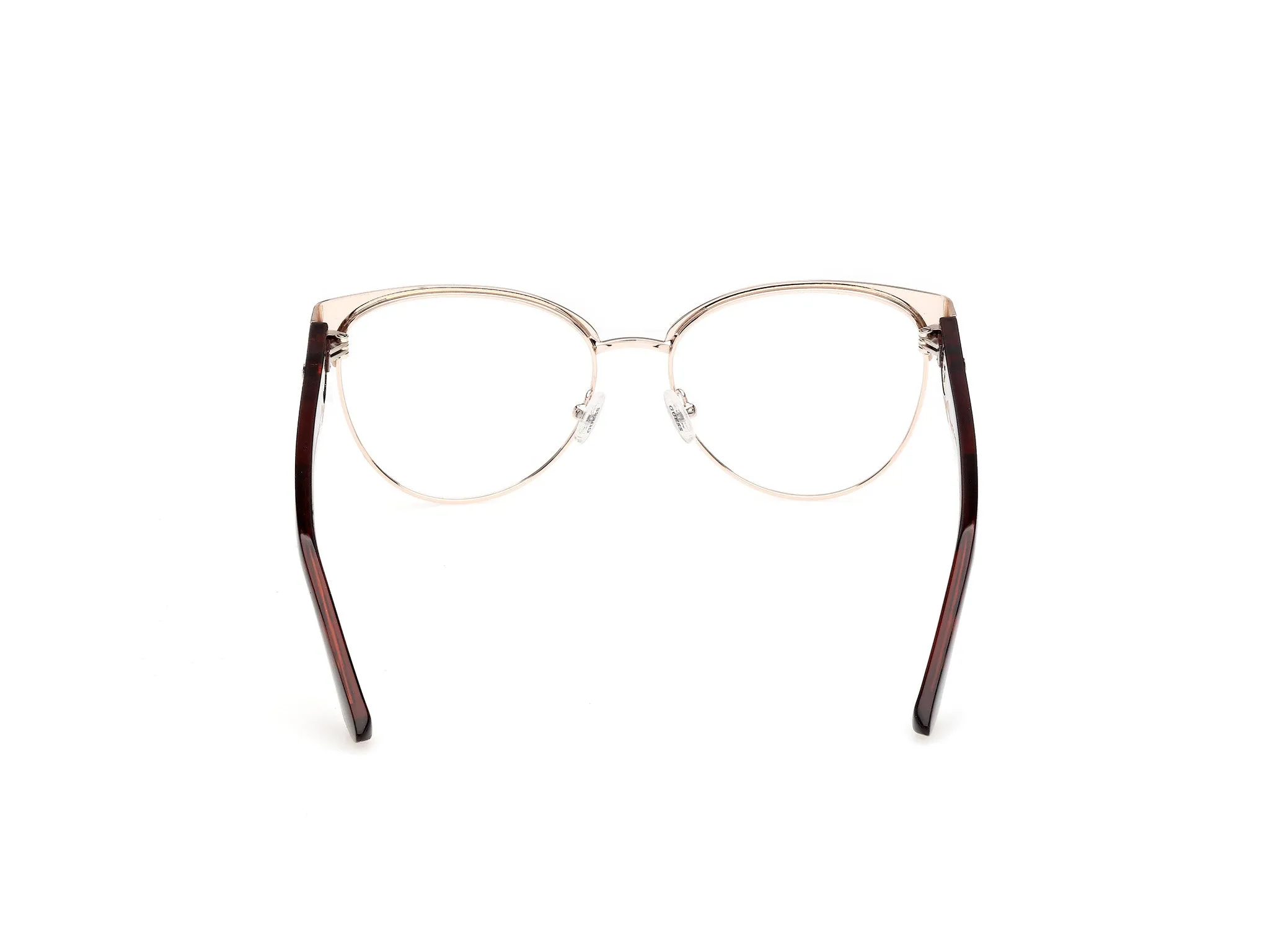 Guess GU50382 49 Montature da vista Metallo Marrone Rotonda Normale - immagine 4