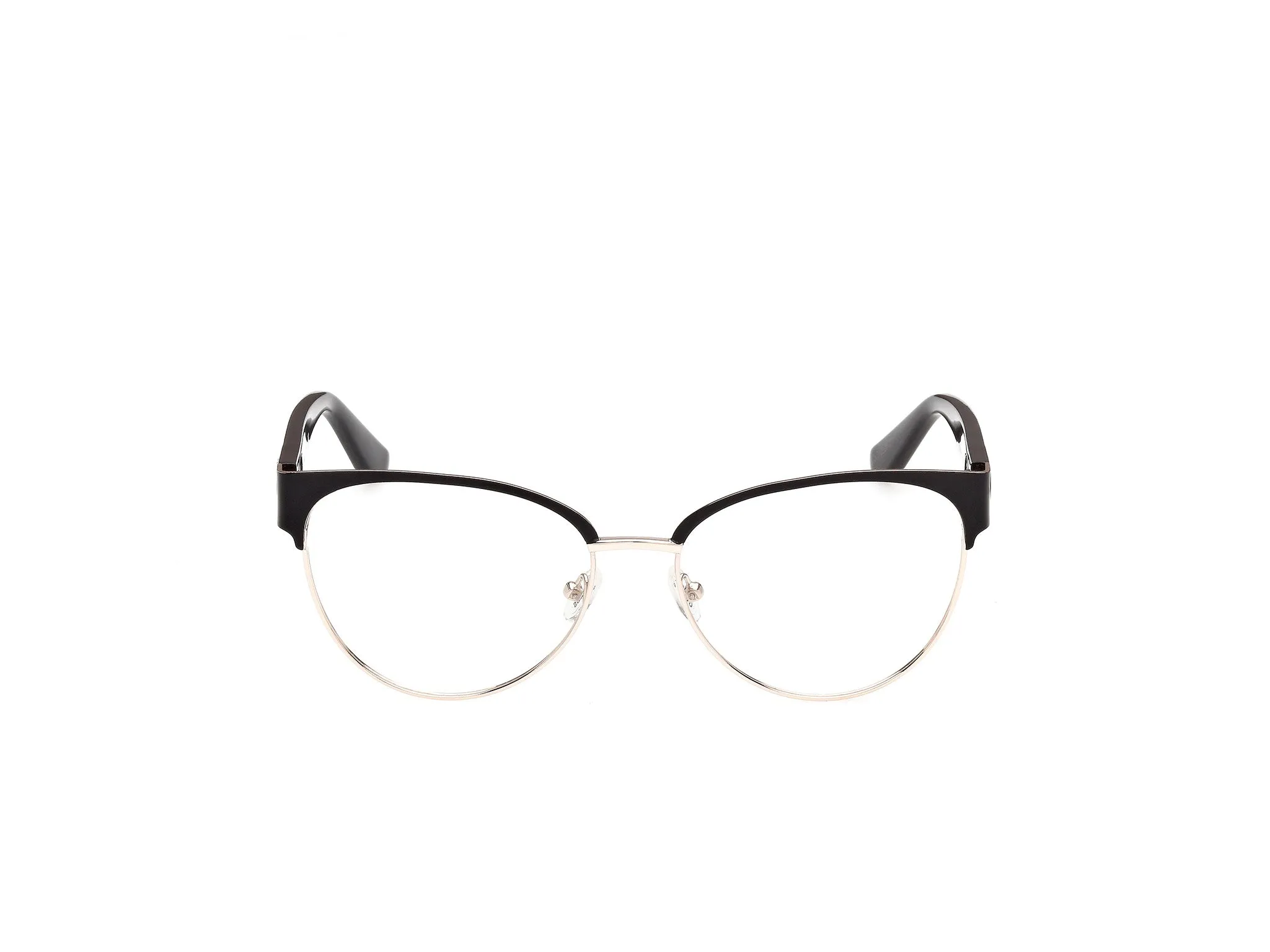 Guess GU50382 2 Montature da vista Metallo Nero Rotonda Normale - immagine 2
