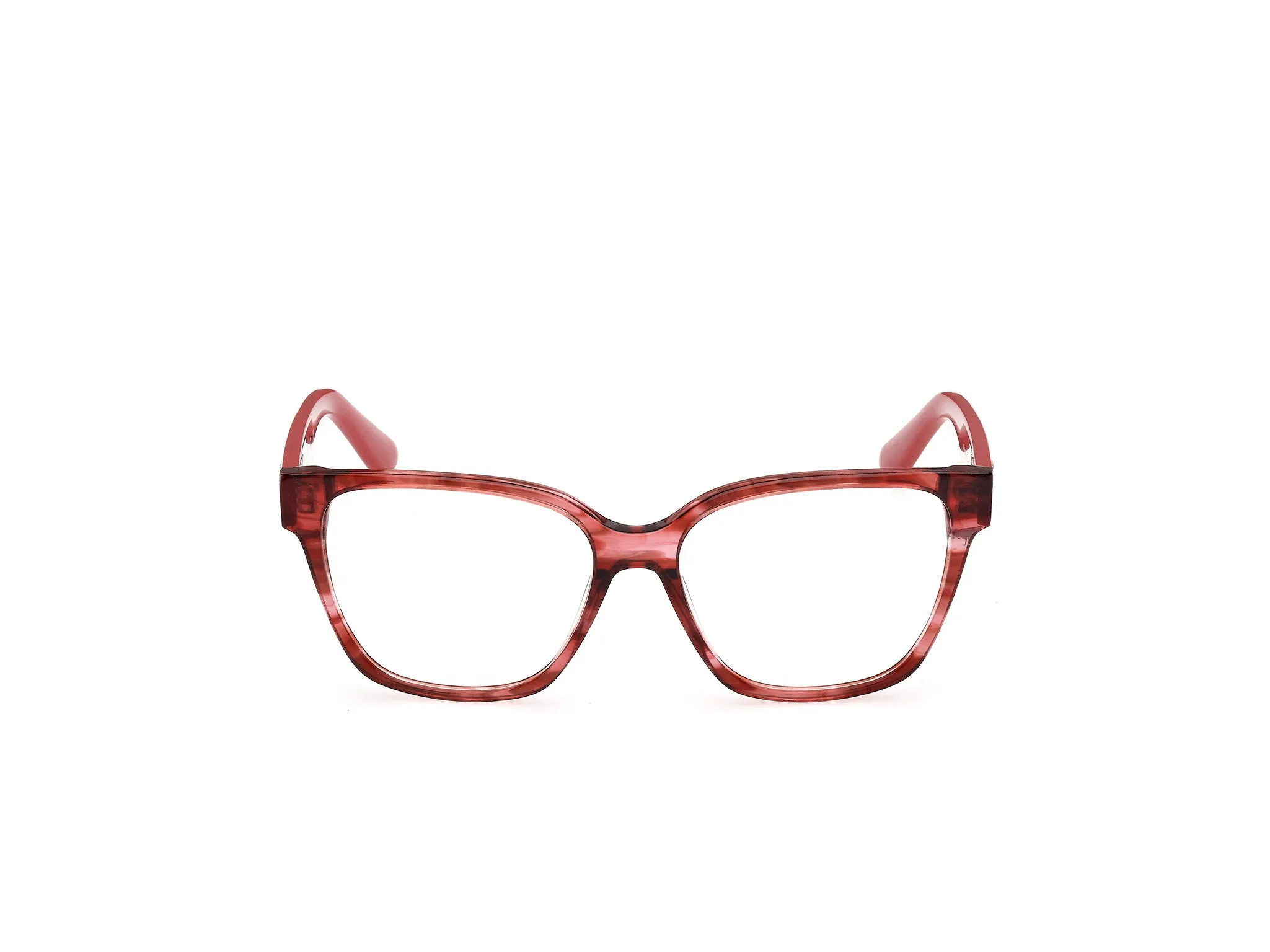 Guess GU50381 68 Montature da vista Acetato Rosso Squadrata Normale - immagine 2