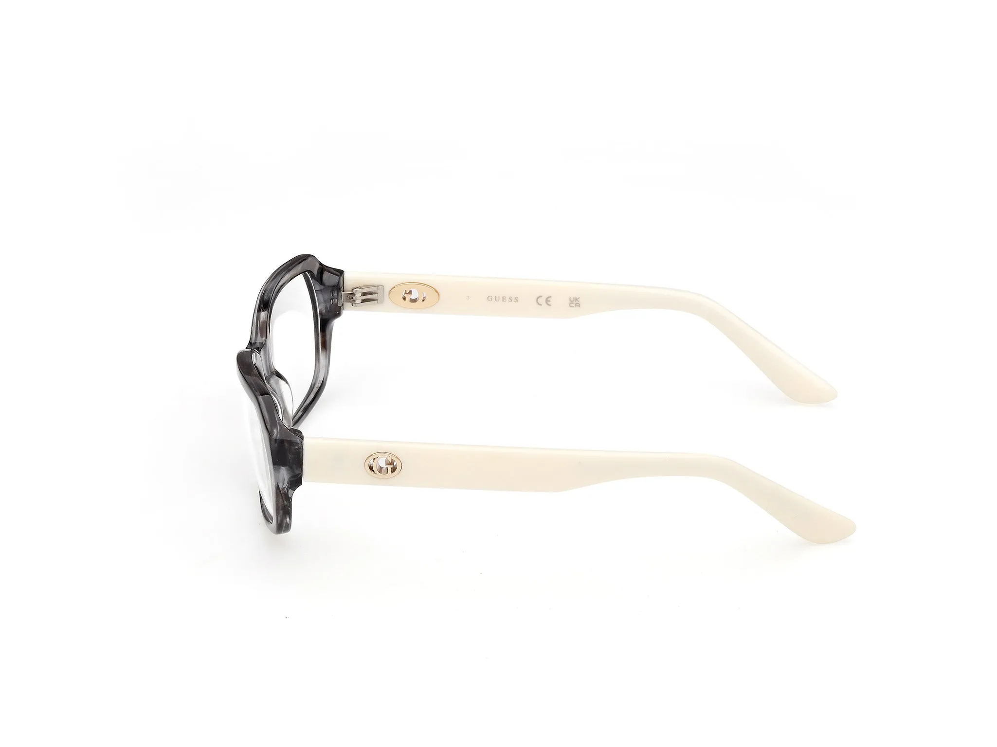 Guess GU50380 20 Montature da vista Acetato Grigio Geometrica Normale - immagine 3