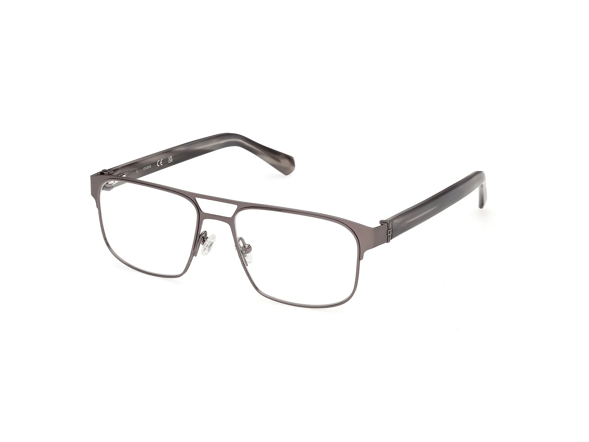 Guess GU50367 9 Montature da vista Metallo Canna di fucile Squadrata Normale - immagine 1