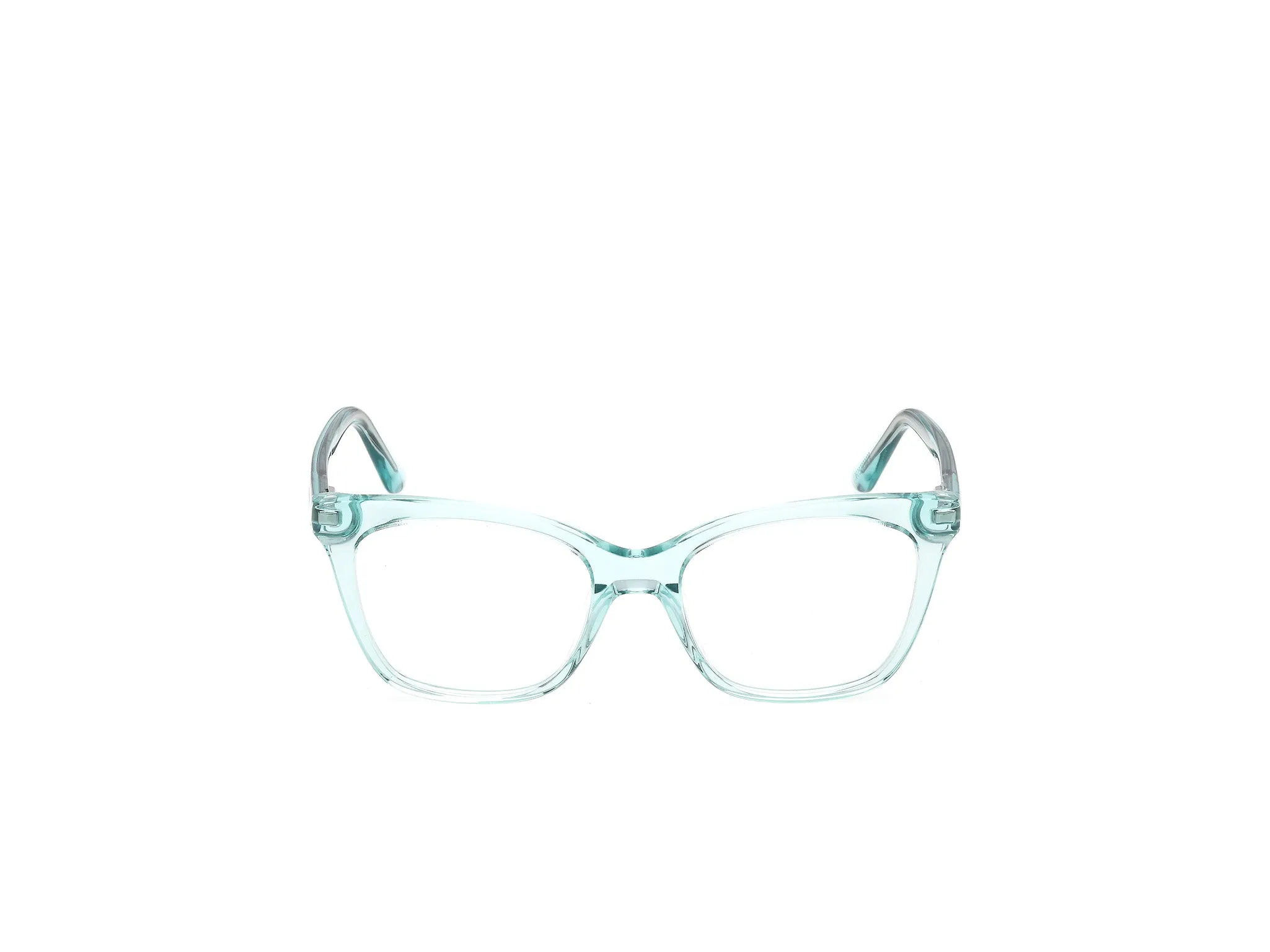 Guess GU50268 87 Montature da vista Acetato Turchese Squadrata Normale - immagine 2