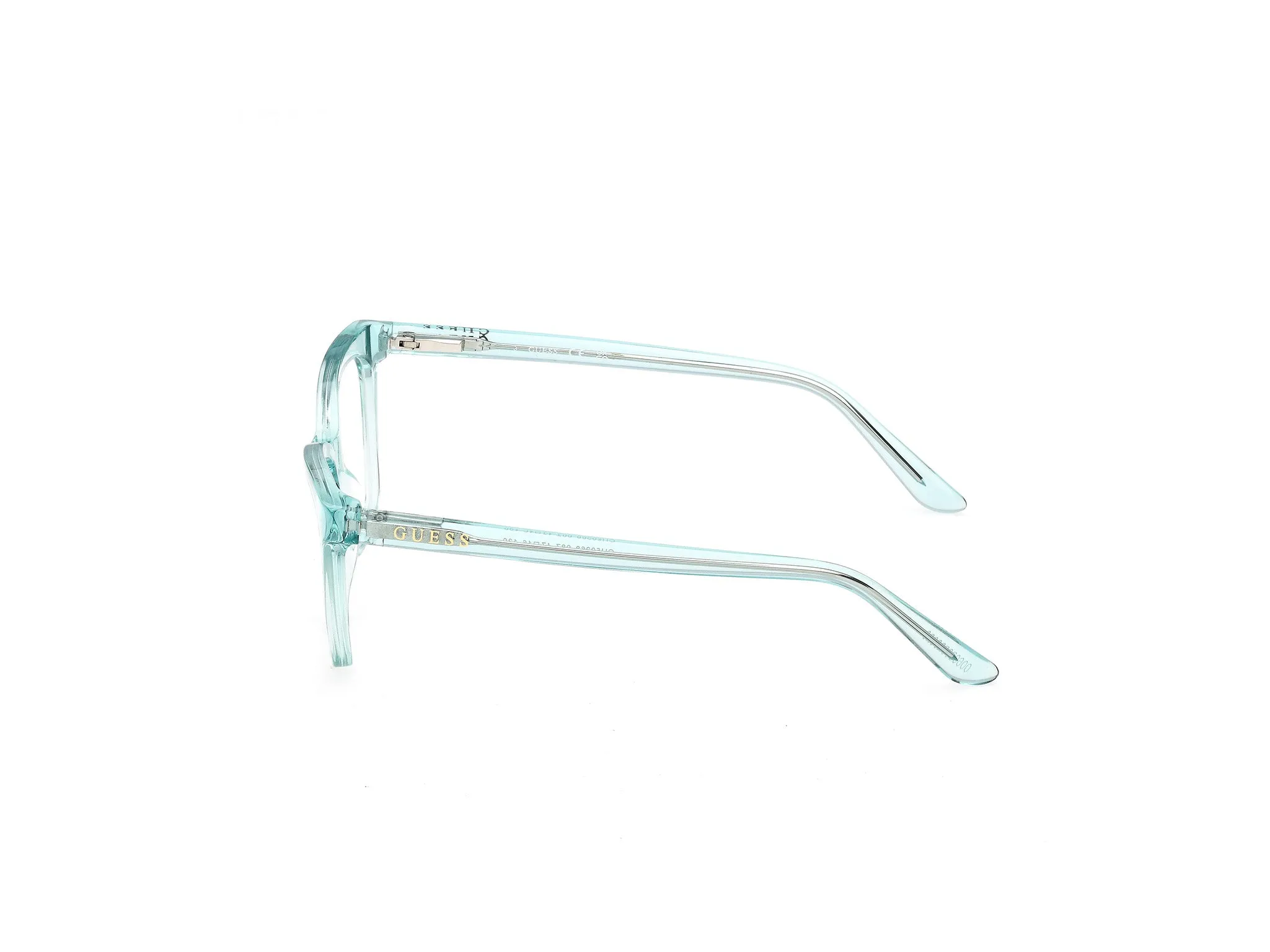 Guess GU50268 87 Montature da vista Acetato Turchese Squadrata Normale - immagine 3