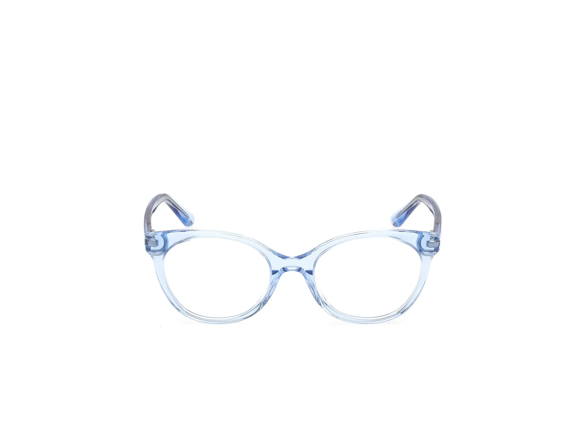Guess GU50267 90 Montature da vista Acetato Blu Rotonda Normale - immagine 2