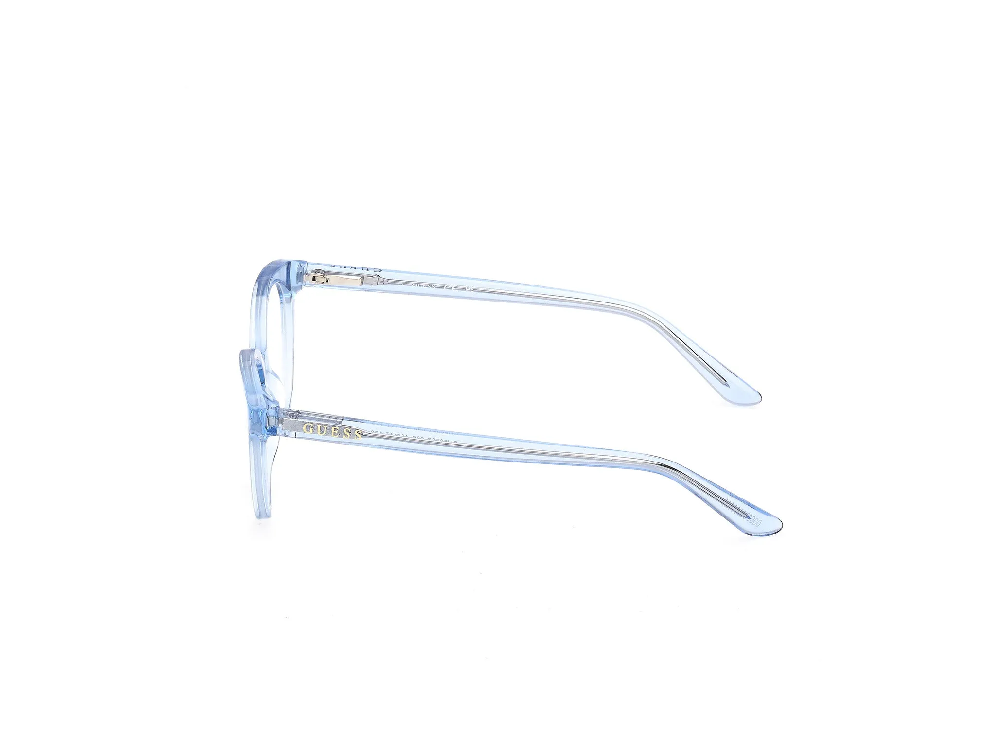 Guess GU50267 90 Montature da vista Acetato Blu Rotonda Normale - immagine 3