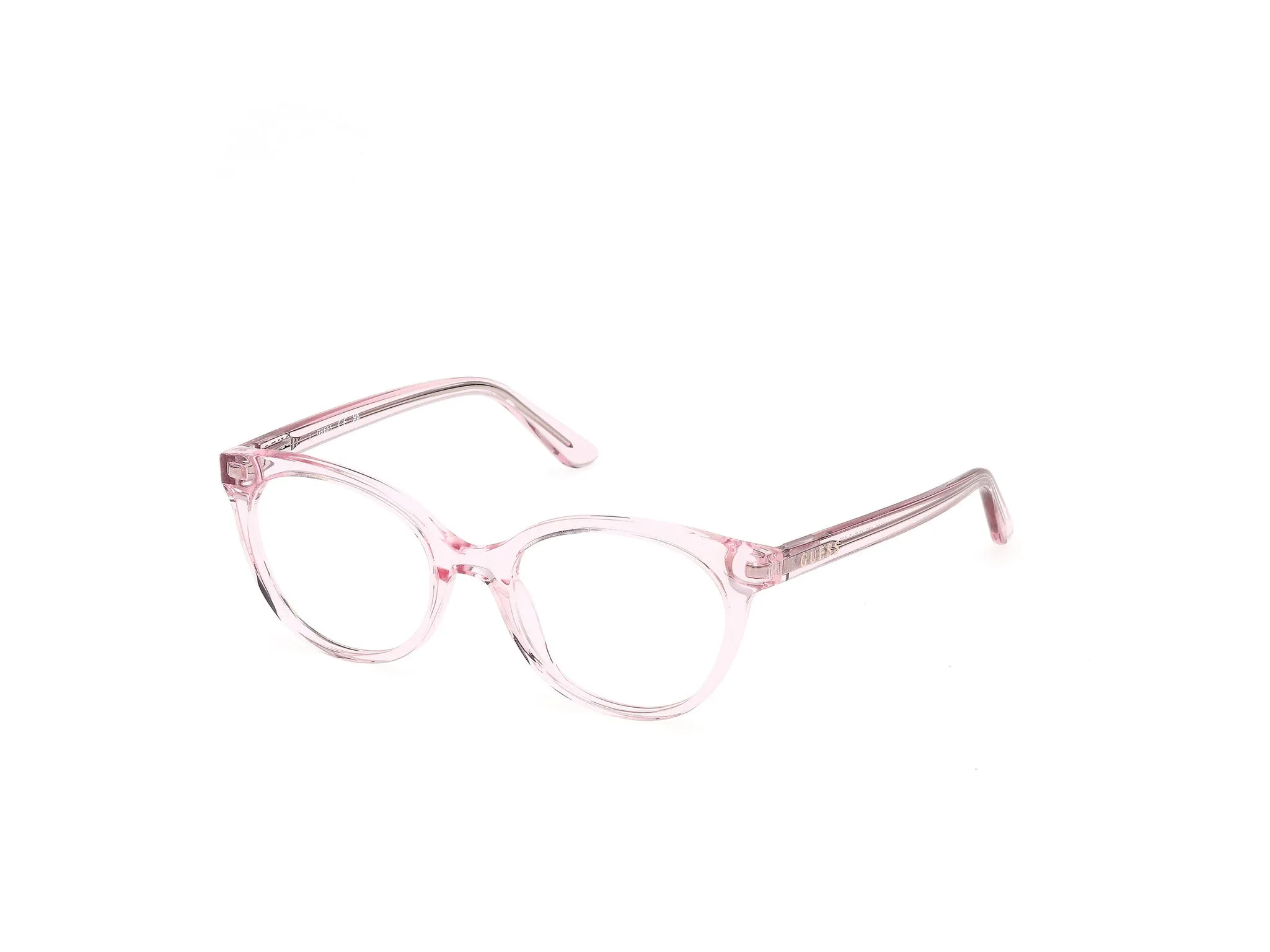 Guess GU50267 72 Montature da vista Acetato Rosa Rotonda Normale - immagine 1