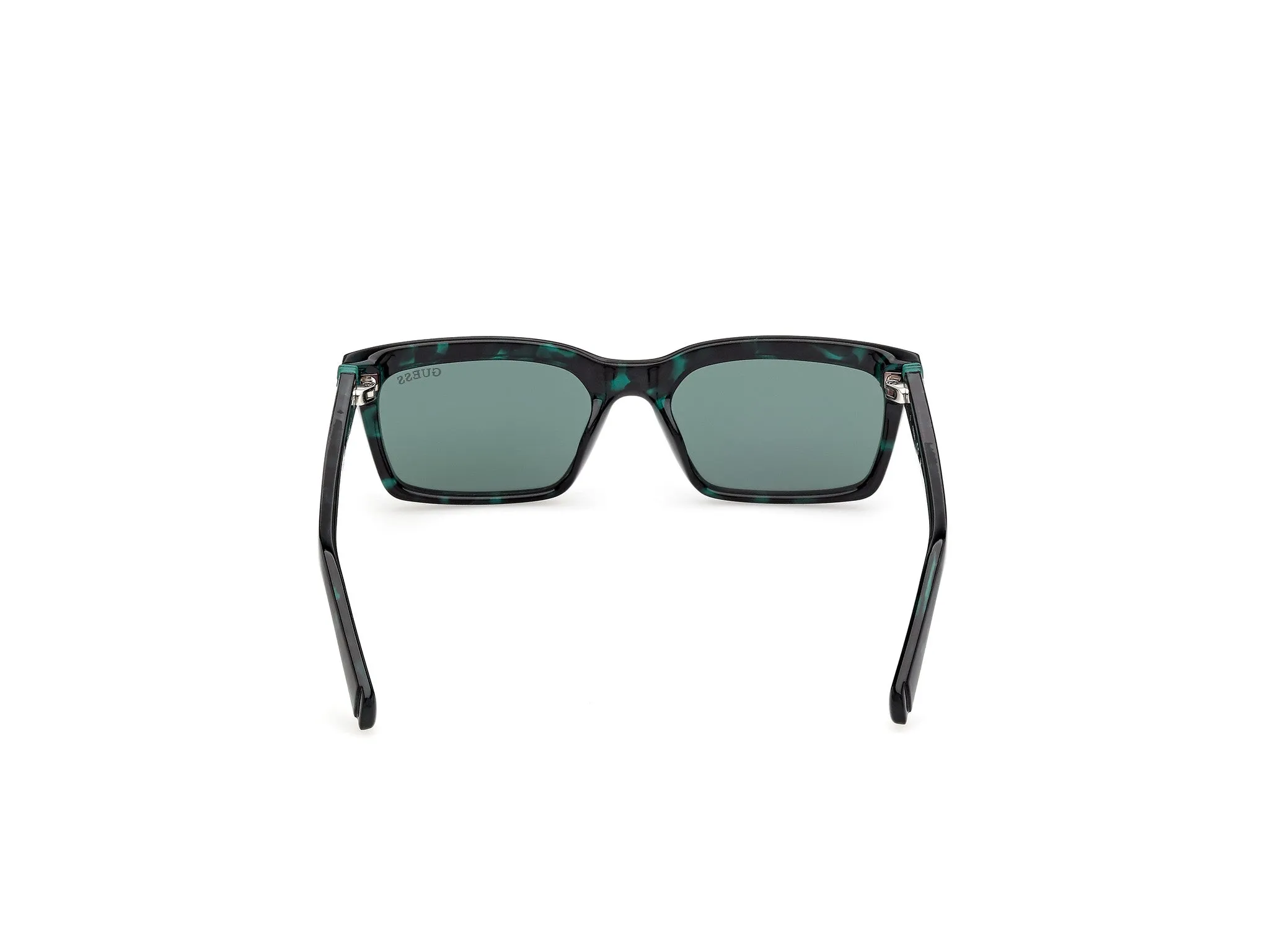 Guess GU00314 98N Occhiali da sole Iniettato Verde Verde Squadrata Normale - immagine 4