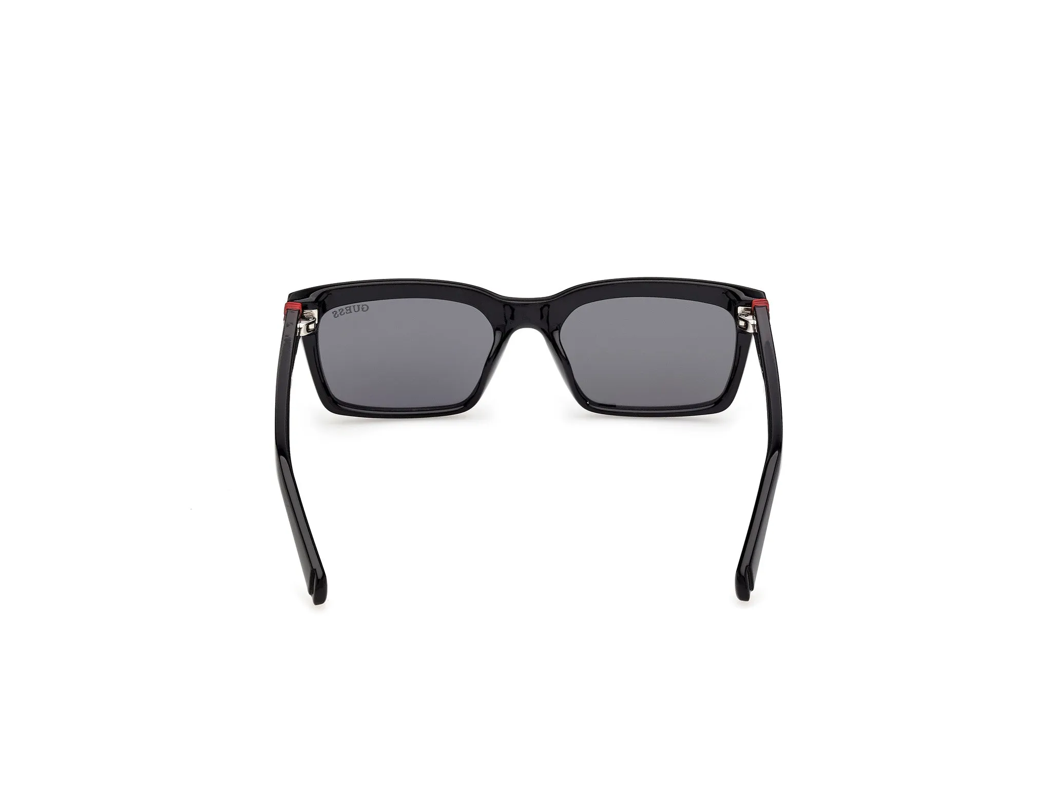 Guess GU00314 01A Occhiali da sole Iniettato Nero Fumo Squadrata Normale - immagine 4