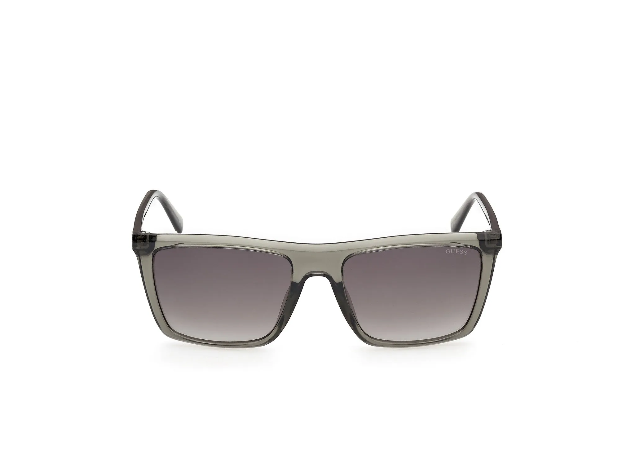 Guess GU00313 96B Occhiali da sole Iniettato Verde Fumo Squadrata Normale - immagine 2