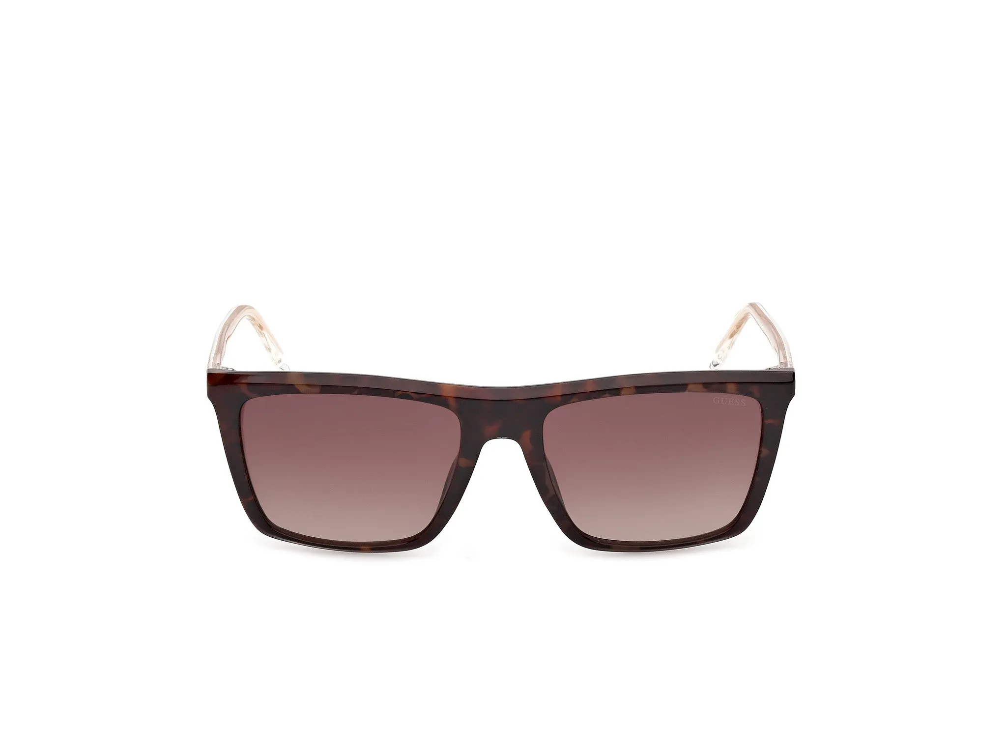 Guess GU00313 52F Occhiali da sole Iniettato Havana Marrone Squadrata Normale - immagine 2