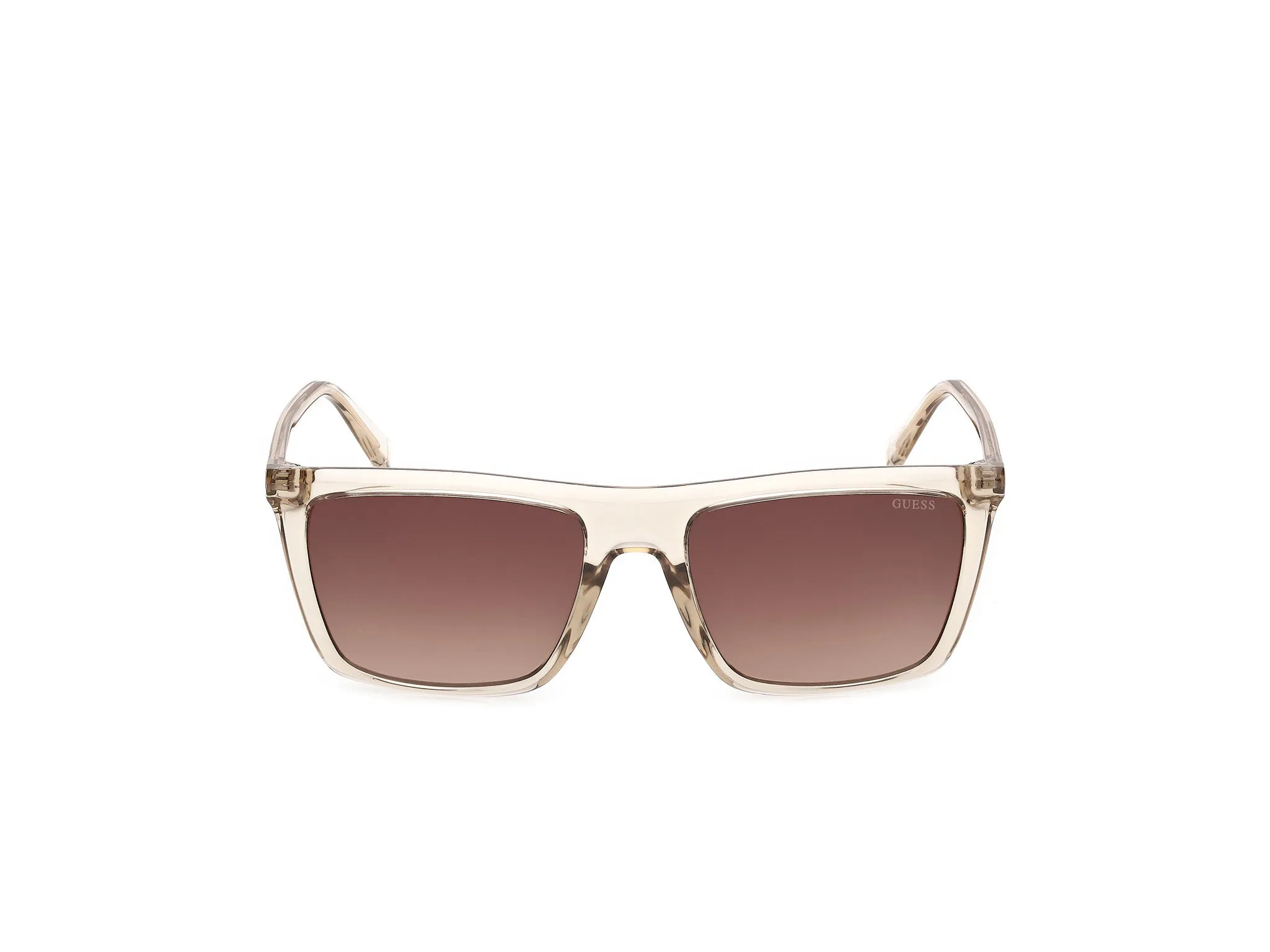 Guess GU00313 45F Occhiali da sole Iniettato Marrone Marrone Squadrata Normale - immagine 2