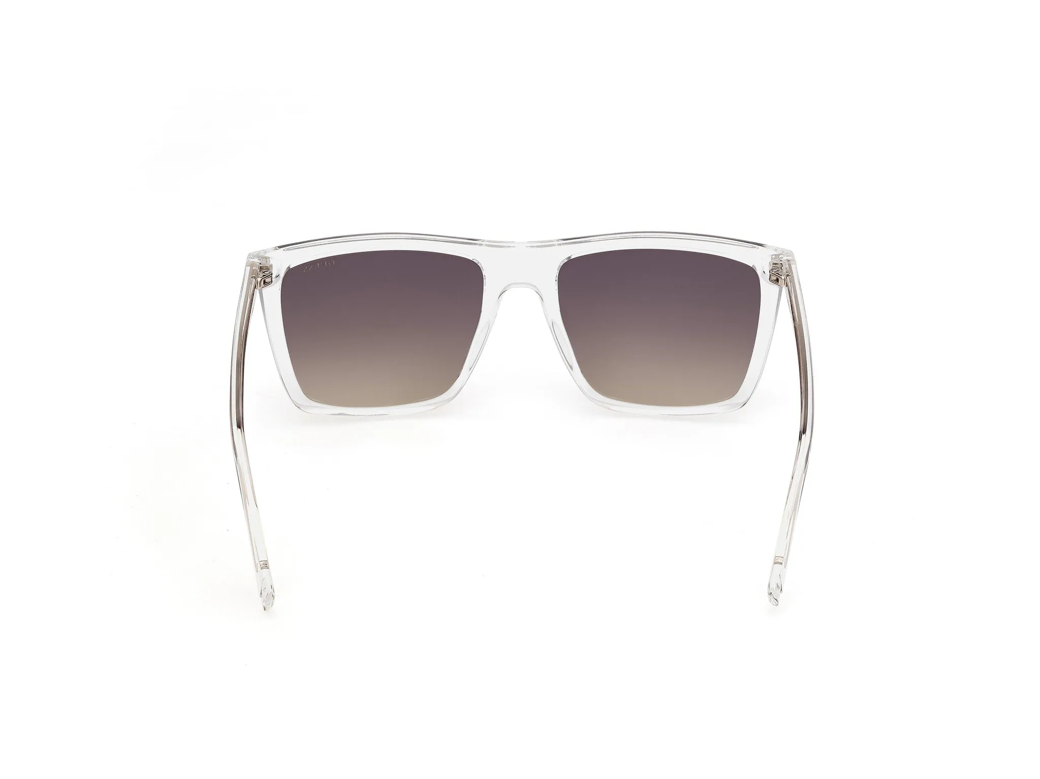 Guess GU00313 26B Occhiali da sole Iniettato Trasparente Fumo Squadrata Normale - immagine 4