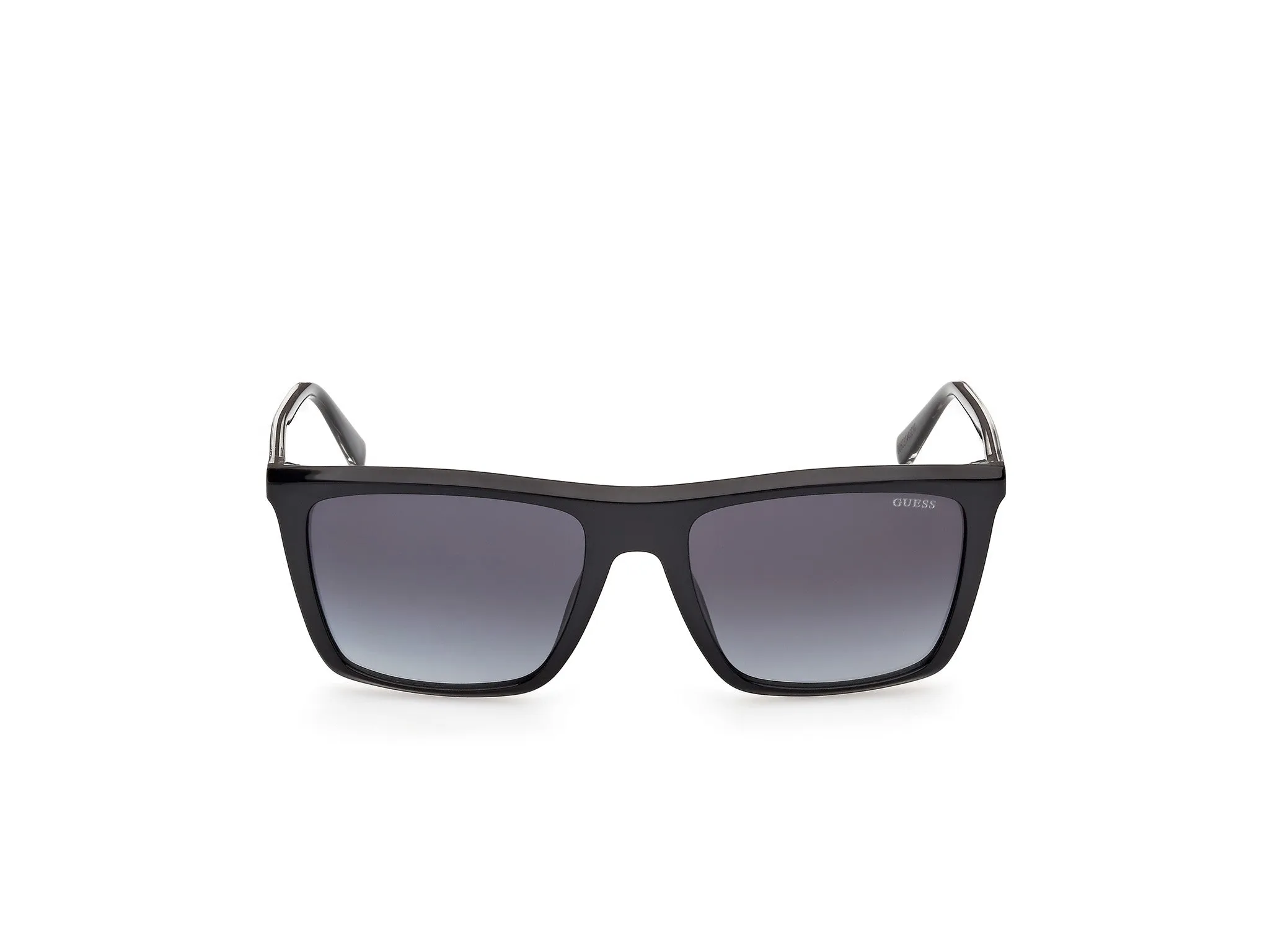 Guess GU00313 01B Occhiali da sole Iniettato Nero Fumo Squadrata Normale - immagine 2