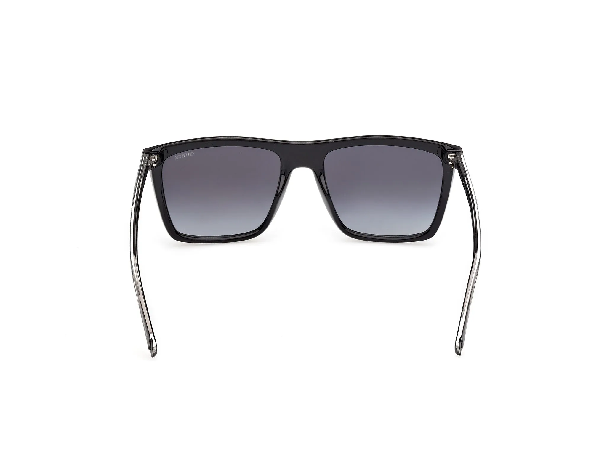 Guess GU00313 01B Occhiali da sole Iniettato Nero Fumo Squadrata Normale - immagine 4