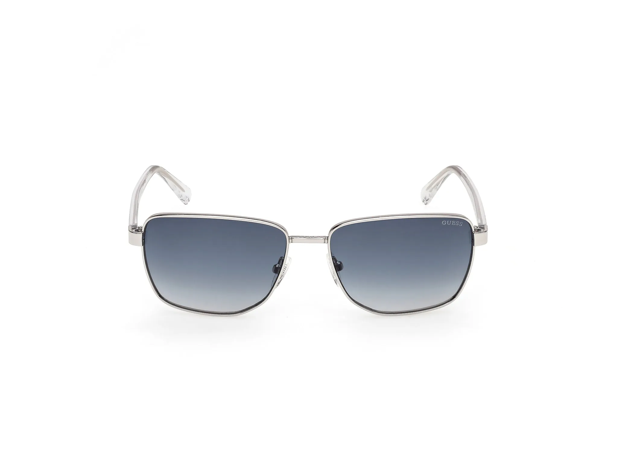 Guess GU00312 10W Occhiali da sole Metallo Grigio Blu Squadrata Normale - immagine 2