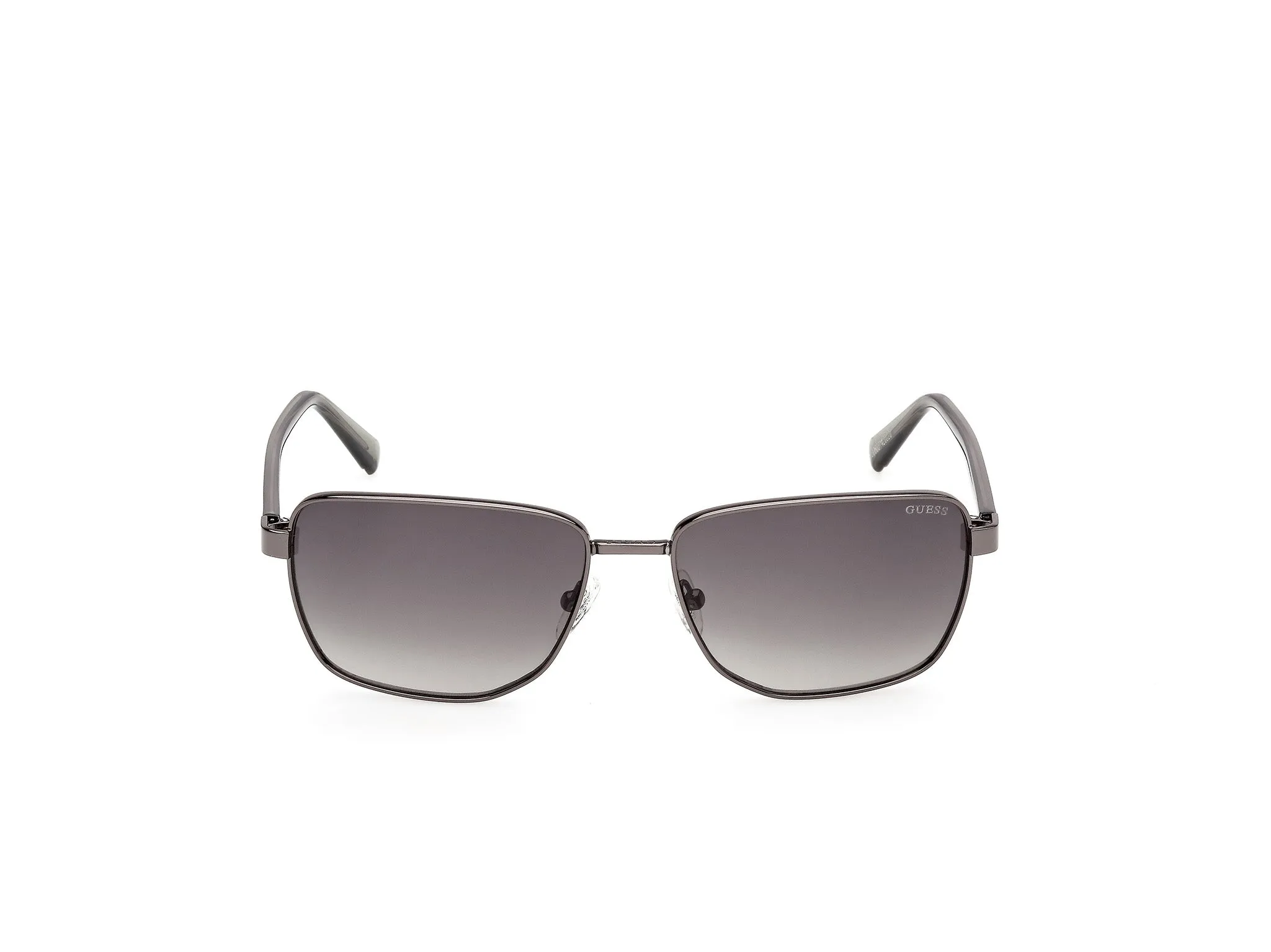 Guess GU00312 08B Occhiali da sole Metallo Canna di fucile Fumo Squadrata Normale - immagine 2