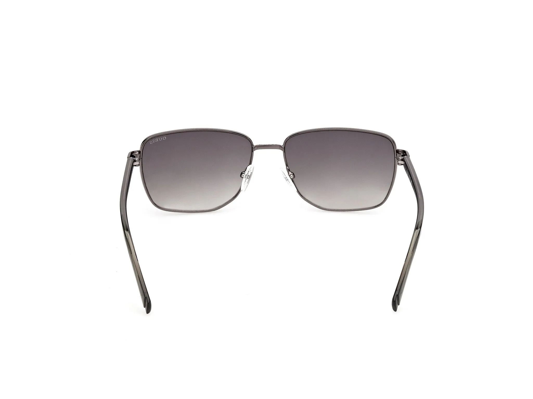 Guess GU00312 08B Occhiali da sole Metallo Canna di fucile Fumo Squadrata Normale - immagine 4