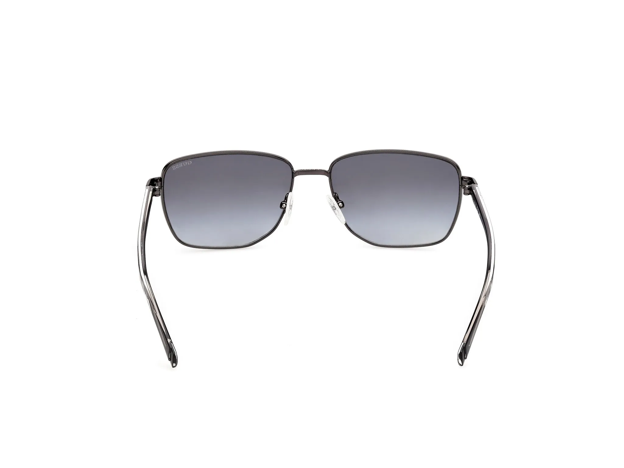 Guess GU00312 07B Occhiali da sole Metallo Canna di fucile Fumo Squadrata Normale - immagine 4