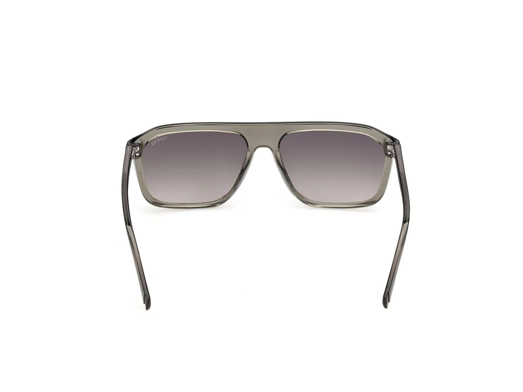 Guess GU00311 96B Occhiali da sole Iniettato Verde Fumo Squadrata Normale - immagine 4