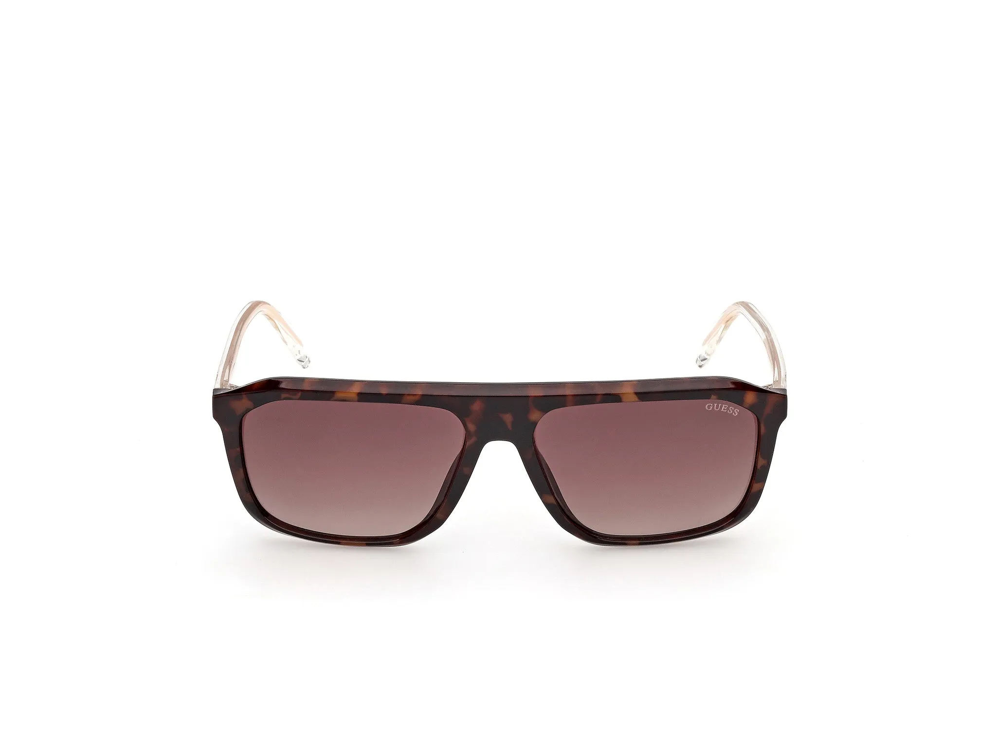 Guess GU00311 52F Occhiali da sole Iniettato Havana Marrone Squadrata Normale - immagine 2