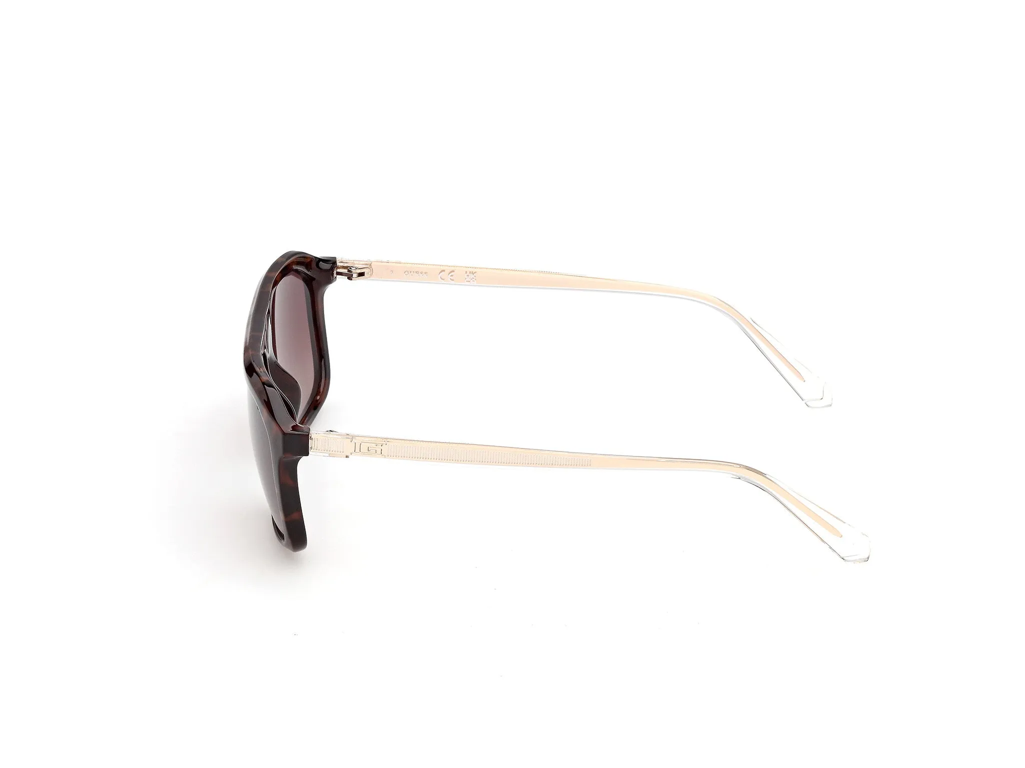 Guess GU00311 52F Occhiali da sole Iniettato Havana Marrone Squadrata Normale - immagine 3