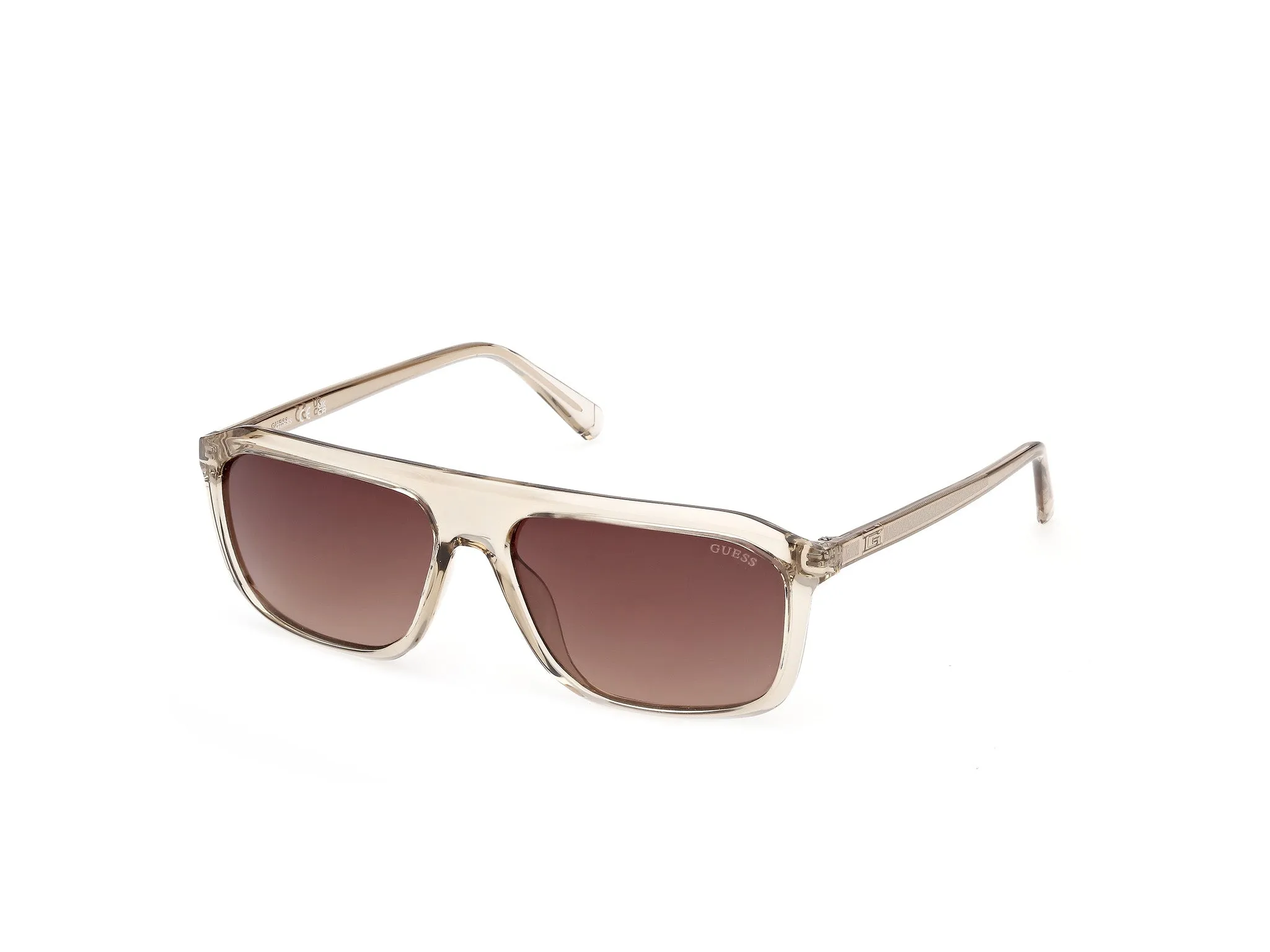 Guess GU00311 45F Occhiali da sole Iniettato Marrone Marrone Squadrata Normale - immagine 1