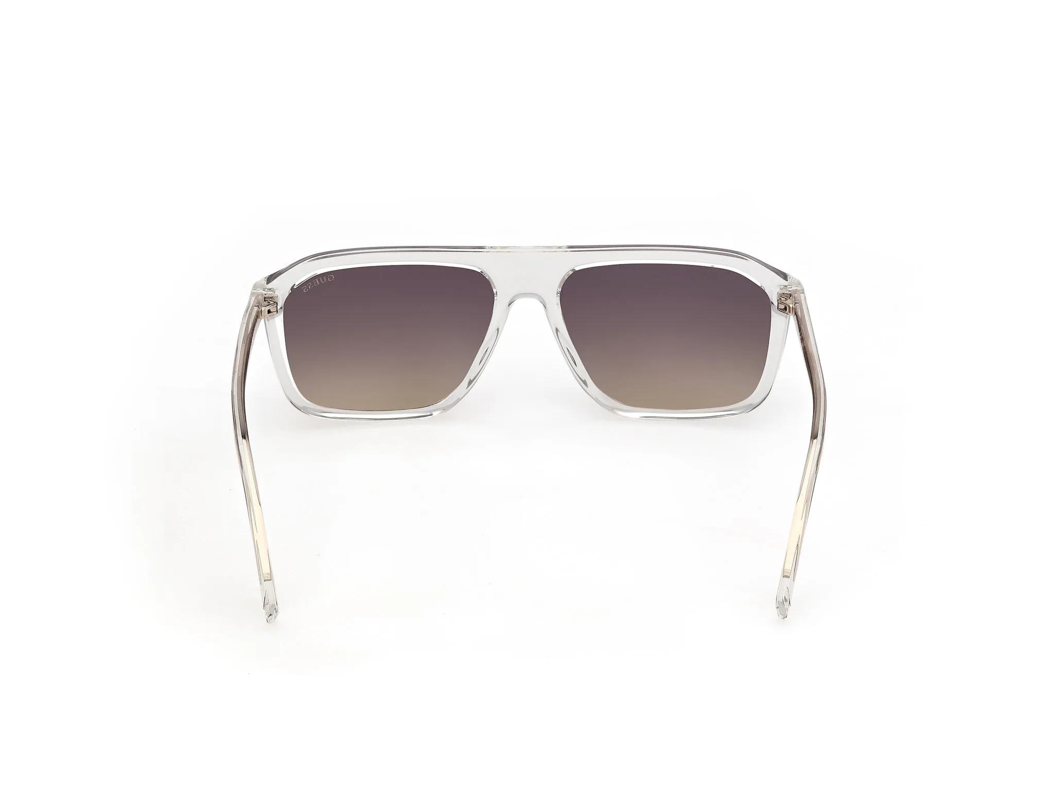 Guess GU00311 26B Occhiali da sole Iniettato Trasparente Fumo Squadrata Normale - immagine 4