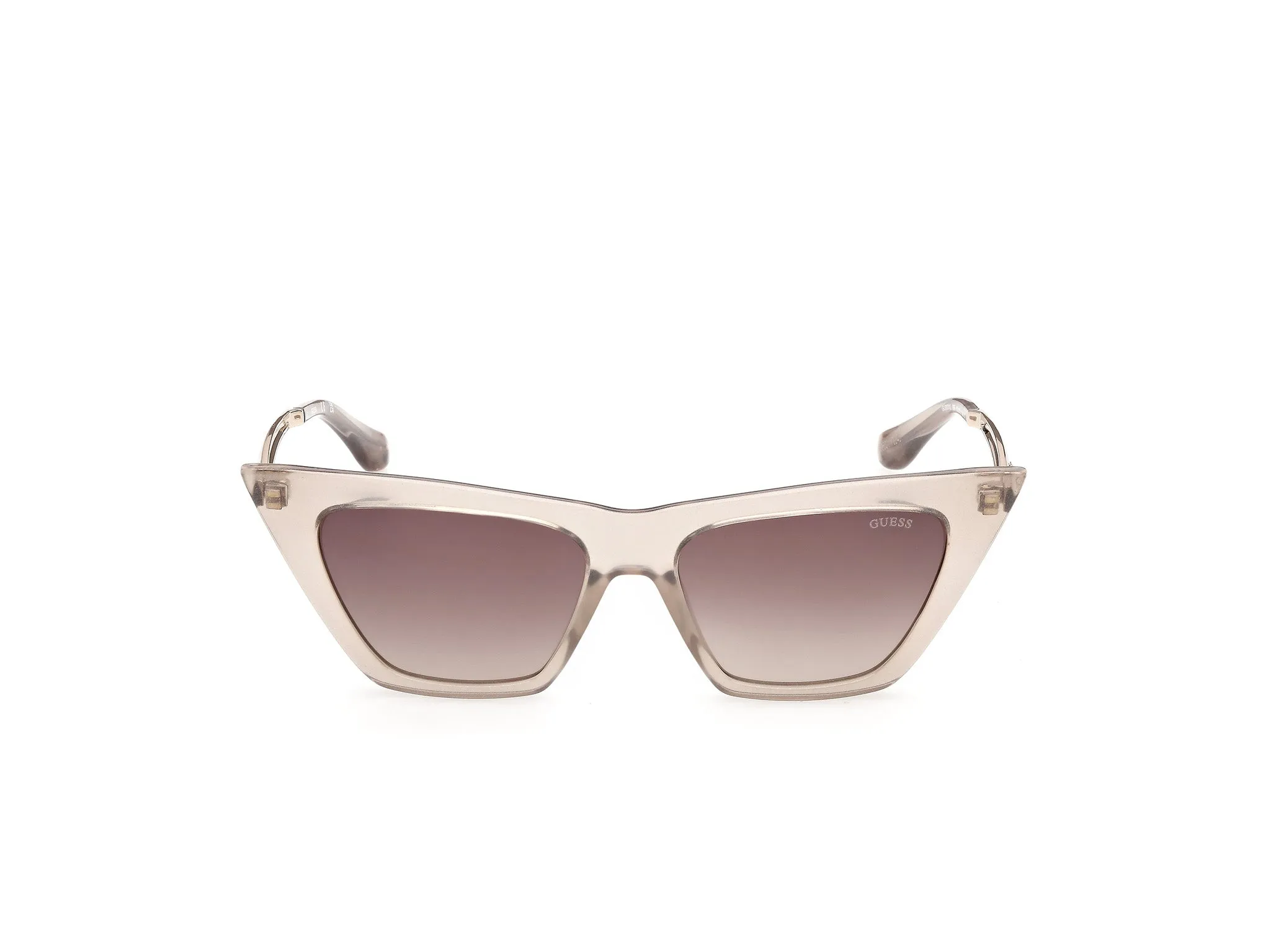 Guess GU00310 59F Occhiali da sole Iniettato Beige Marrone Cat Eye Normale - immagine 2