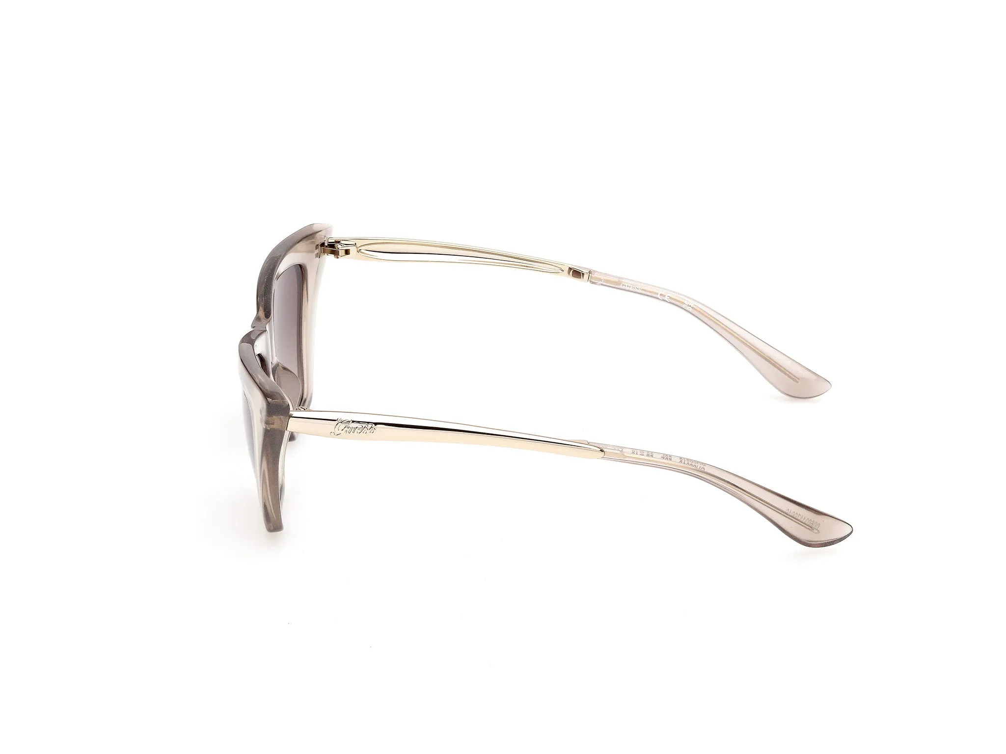 Guess GU00310 59F Occhiali da sole Iniettato Beige Marrone Cat Eye Normale - immagine 3