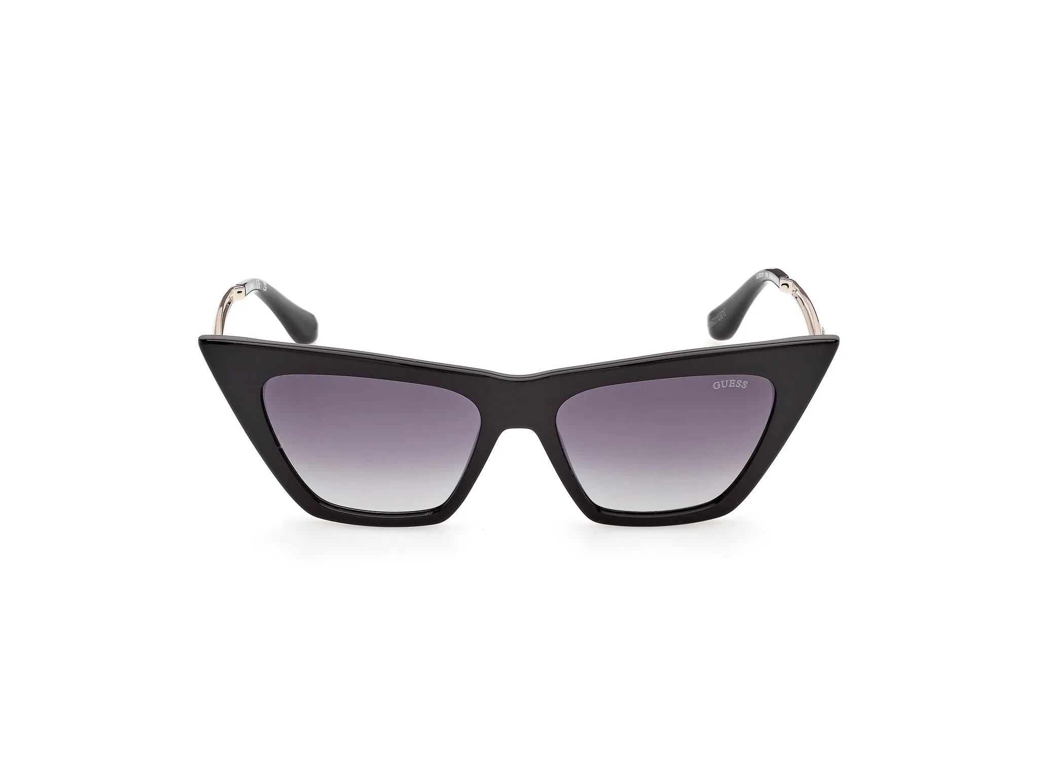 Guess GU00310 01B Occhiali da sole Iniettato Nero Fumo Cat Eye Normale - immagine 2