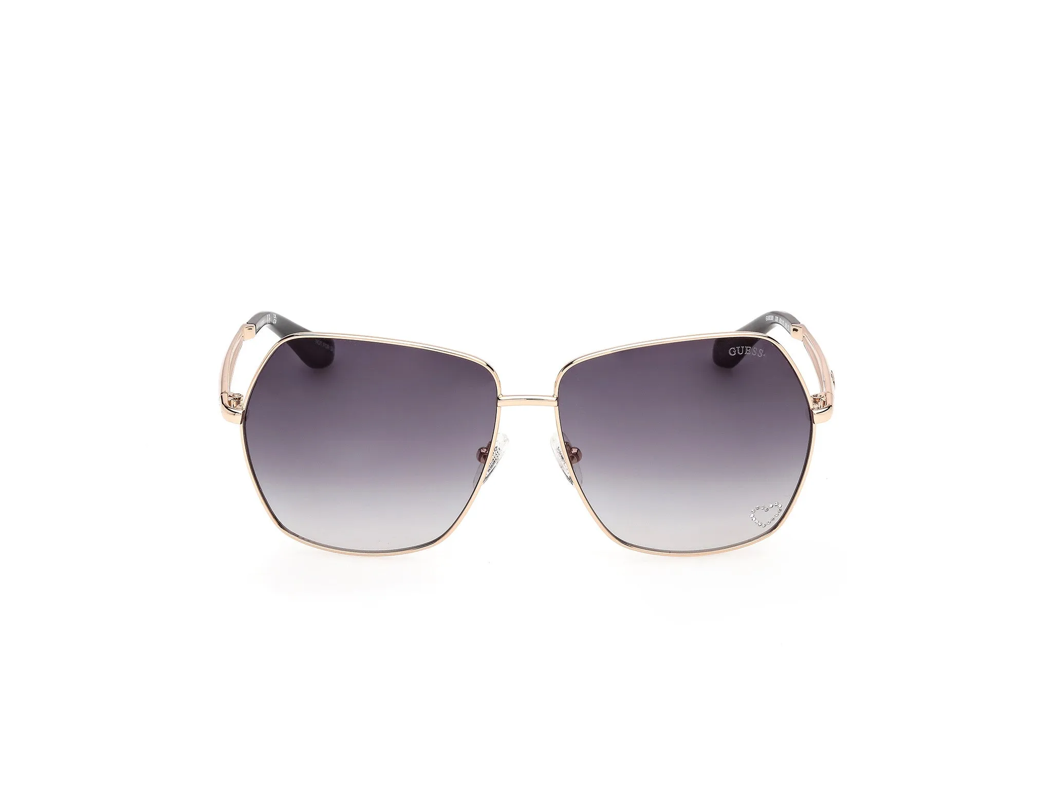 Guess GU00309 32B Occhiali da sole Metallo Oro Fumo Farfalla Normale - immagine 2