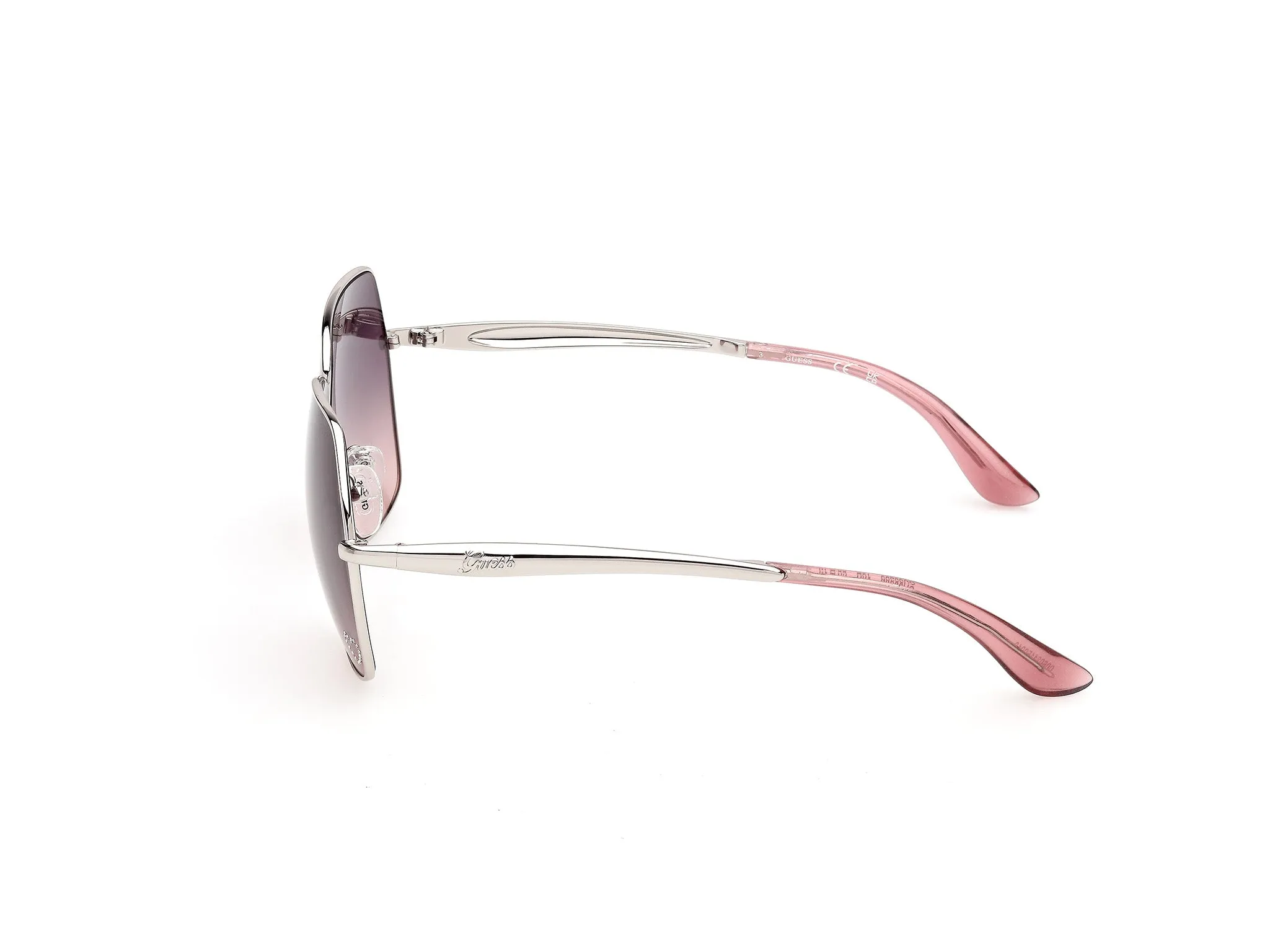 Guess GU00309 10B Occhiali da sole Metallo Grigio Fumo Farfalla Normale - immagine 3