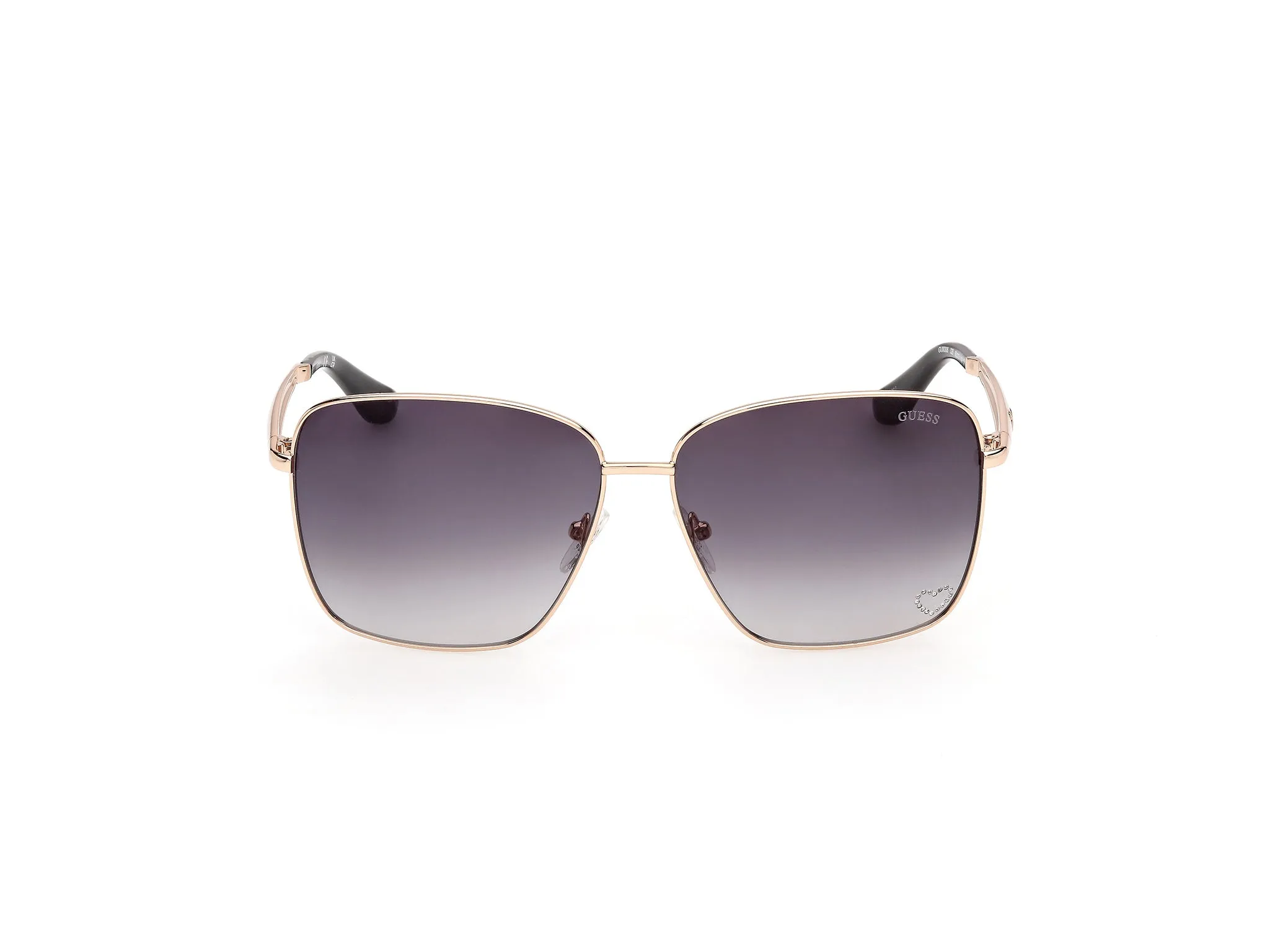 Guess GU00308 32B Occhiali da sole Metallo Oro Fumo Squadrata Normale - immagine 2